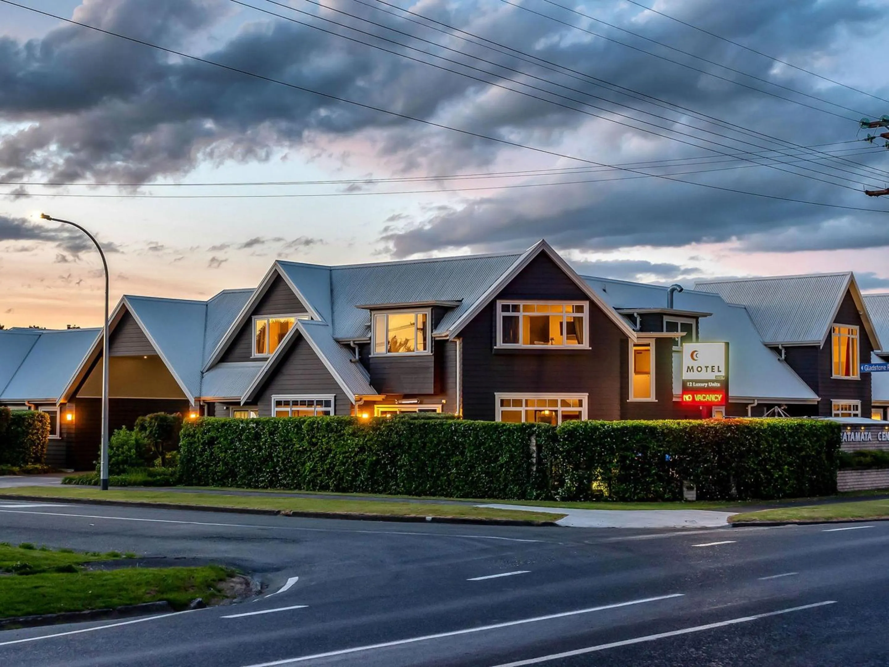 Property building in Matamata Central Motel