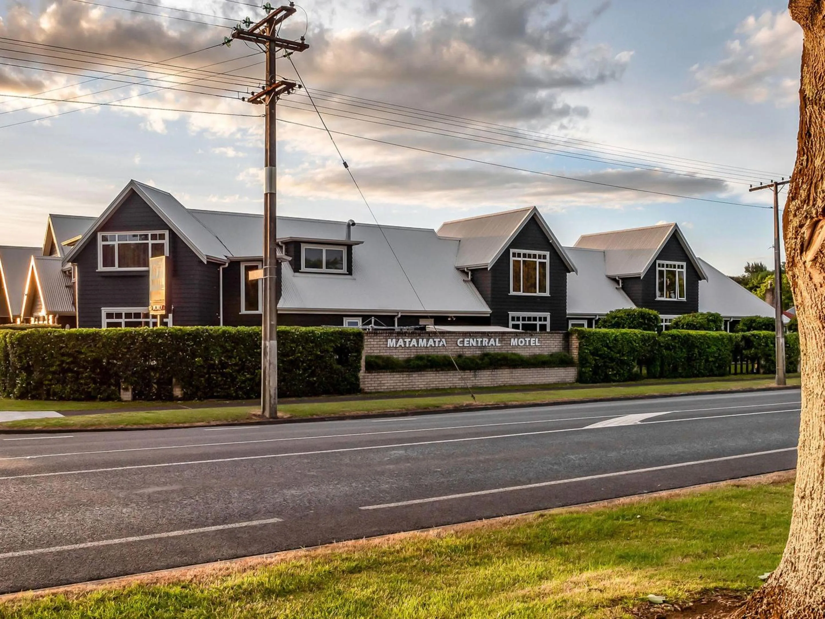 Property building in Matamata Central Motel