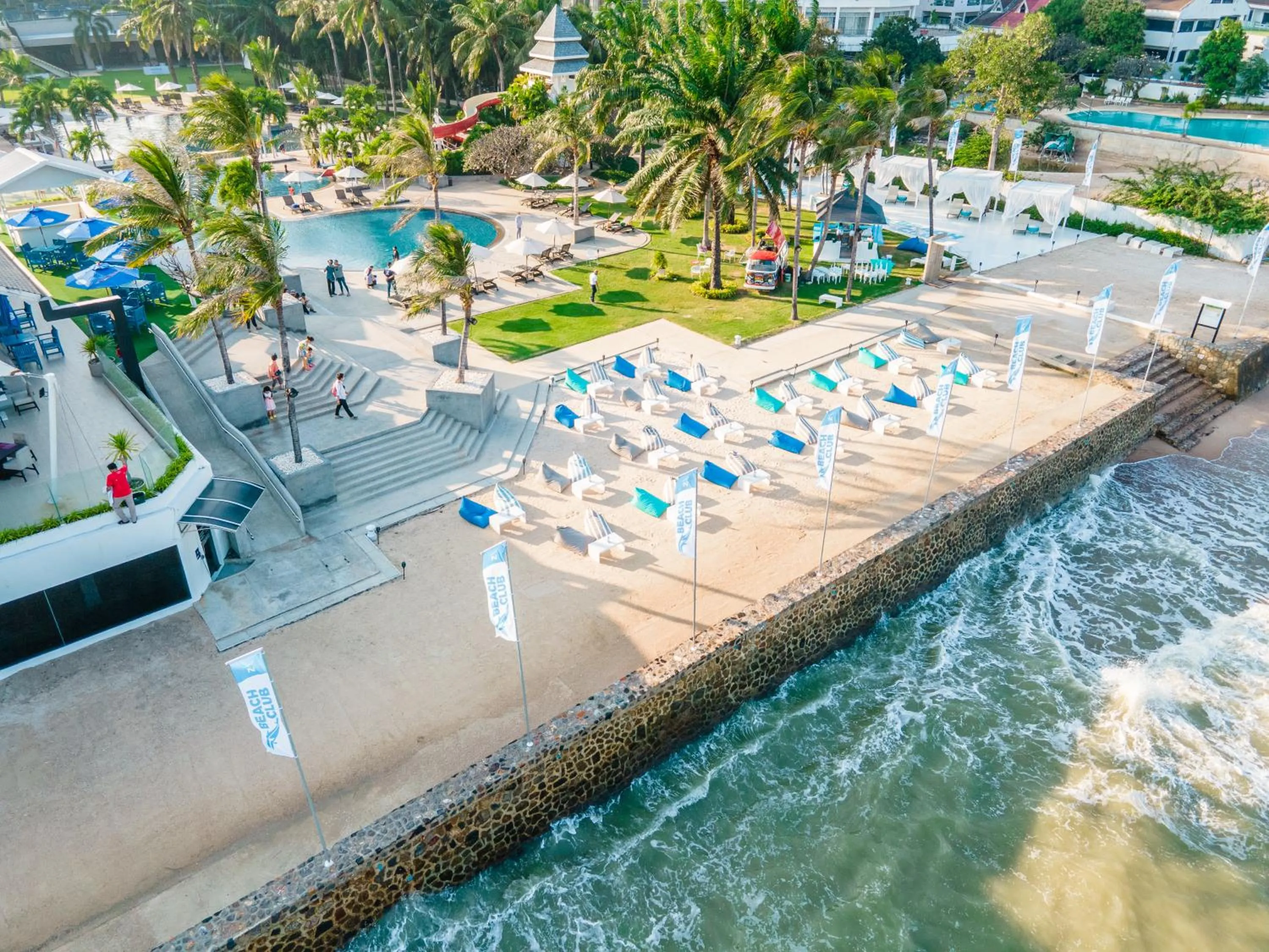 Bird's eye view in Radisson Resort & Spa Hua Hin