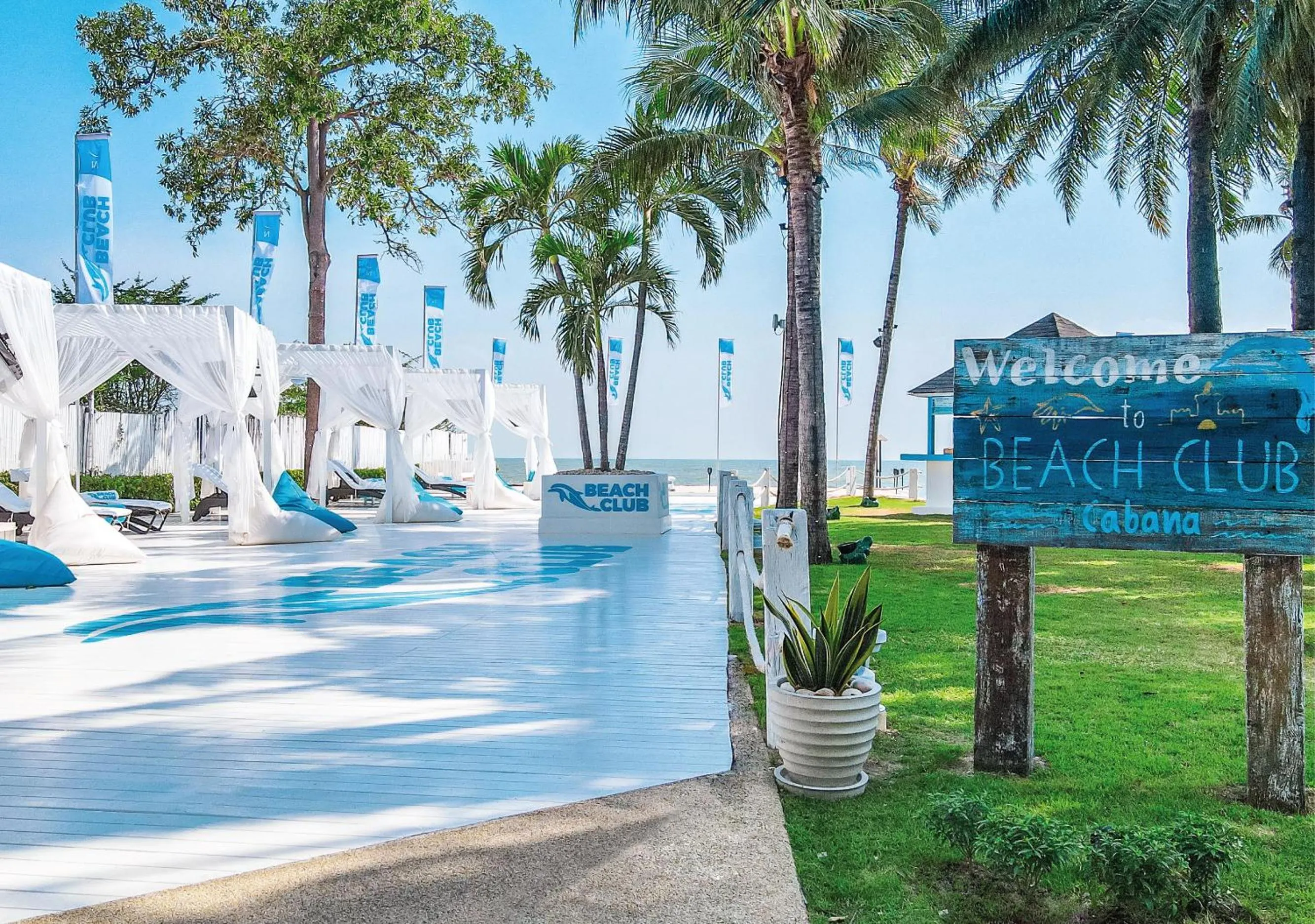 Beach in Radisson Resort & Spa Hua Hin