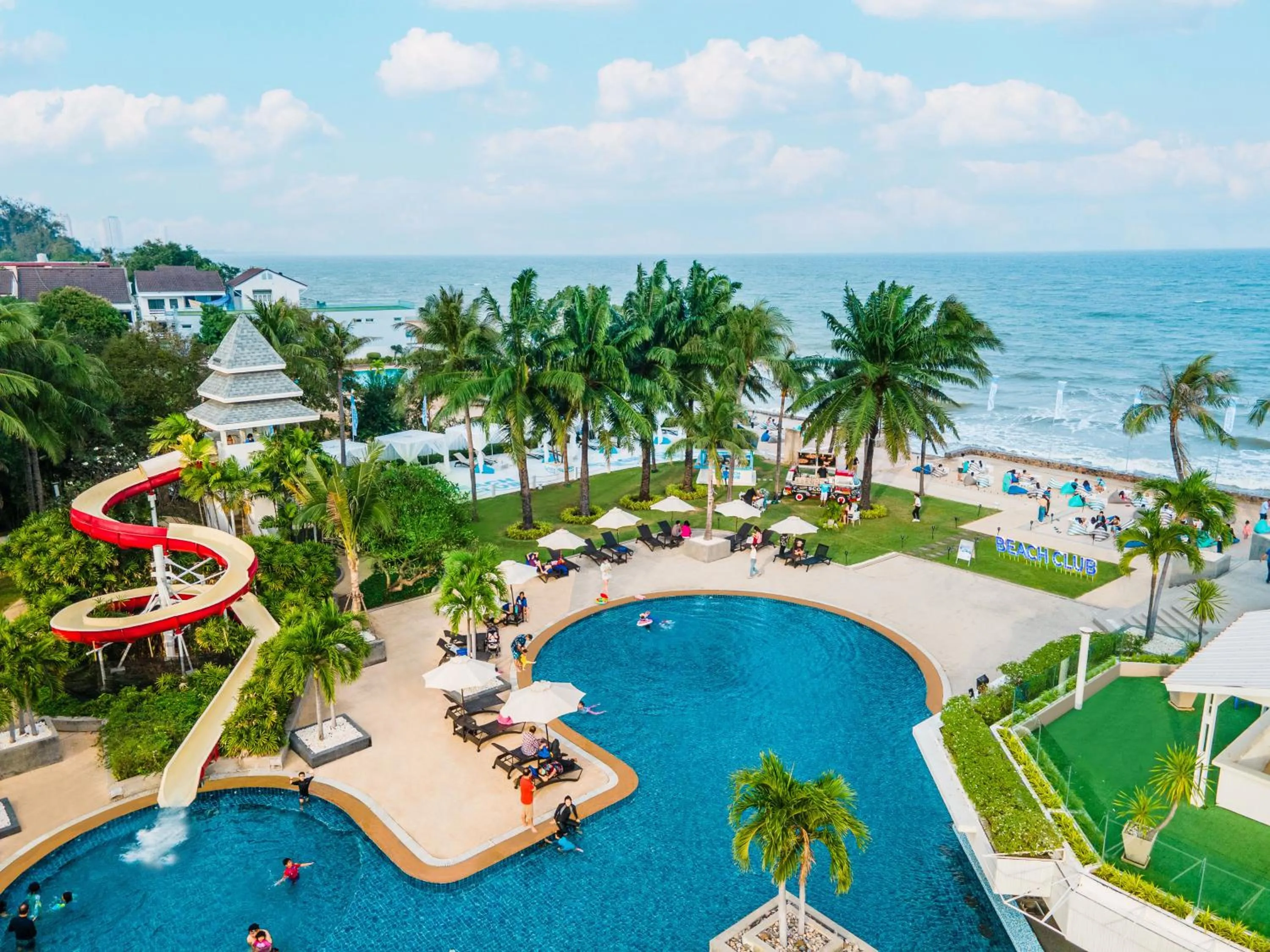 Beach in Radisson Resort & Spa Hua Hin
