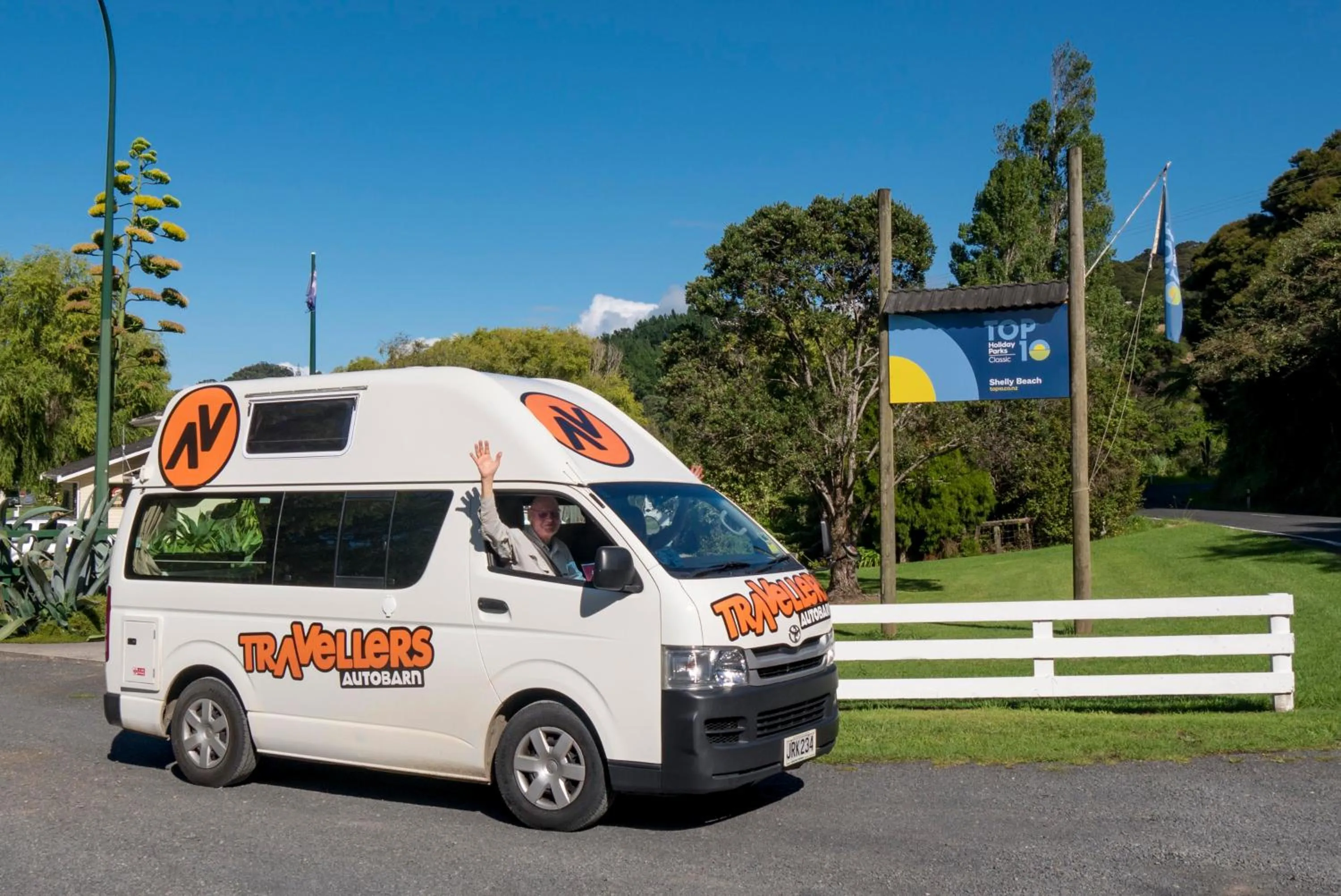 Property building in Coromandel Shelly Beach TOP 10 Holiday Park