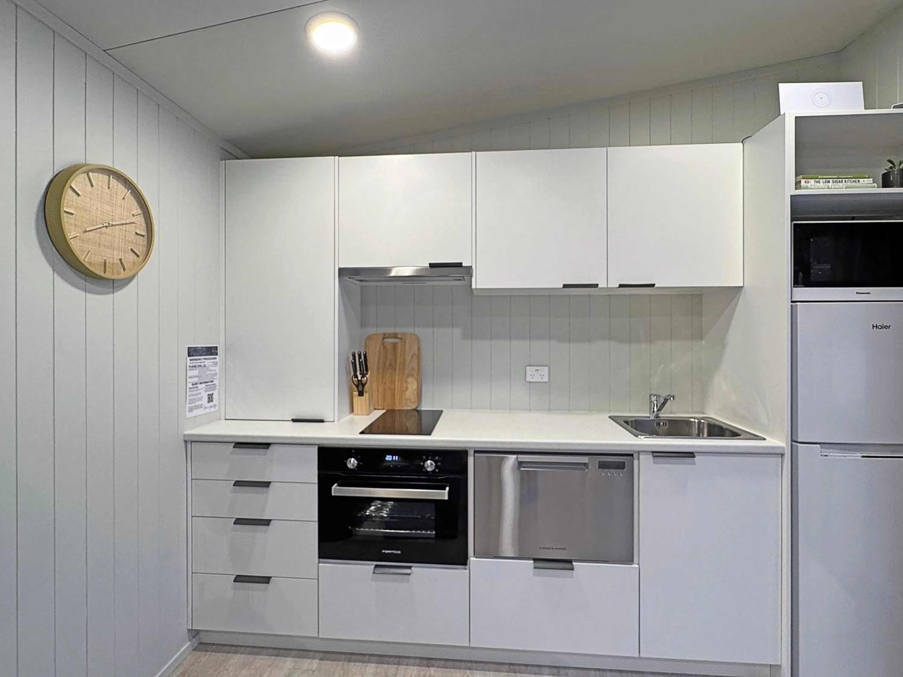 kitchen in Coromandel Shelly Beach TOP 10 Holiday Park