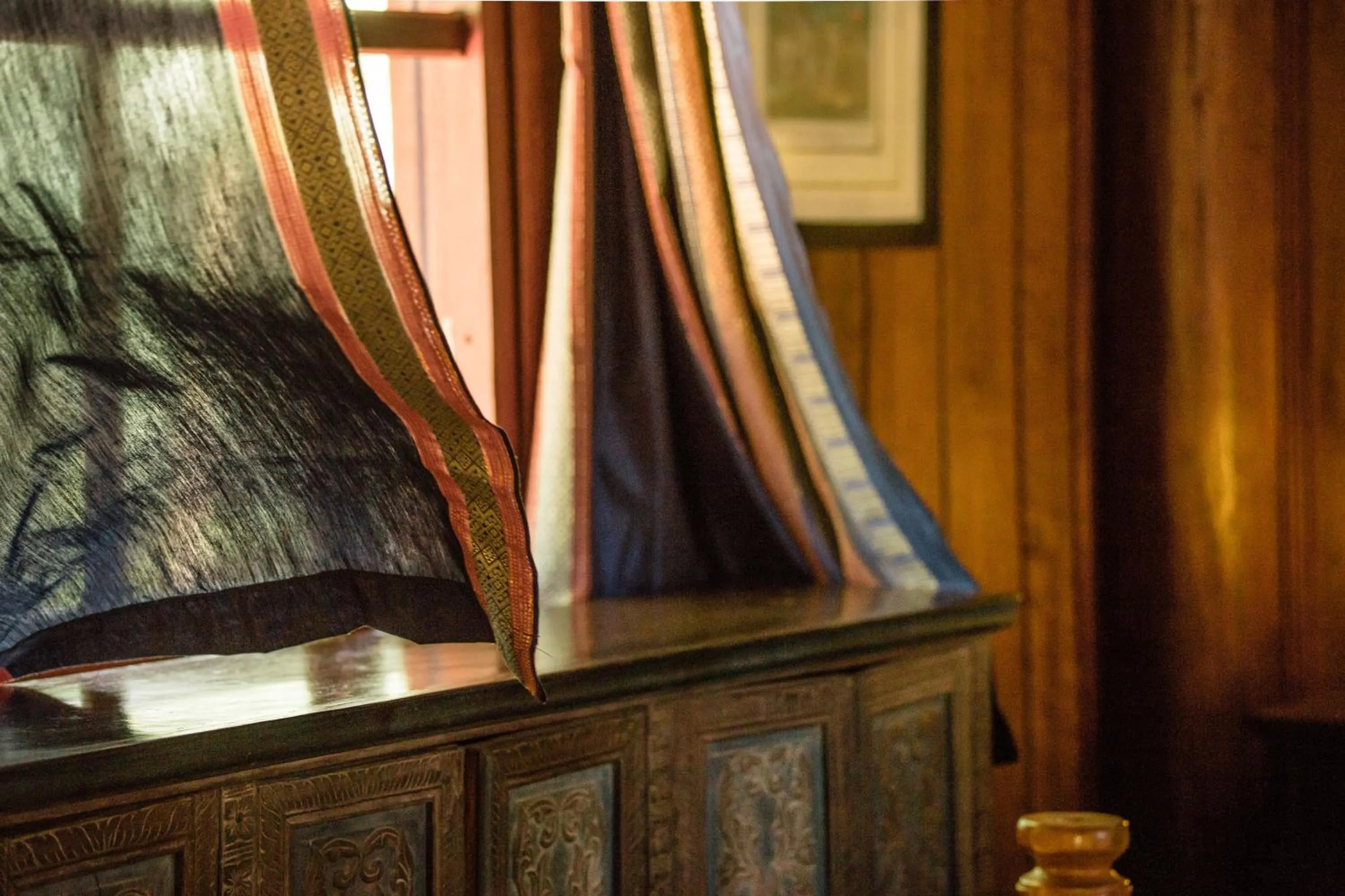 Decorative detail in Soriyabori Resort