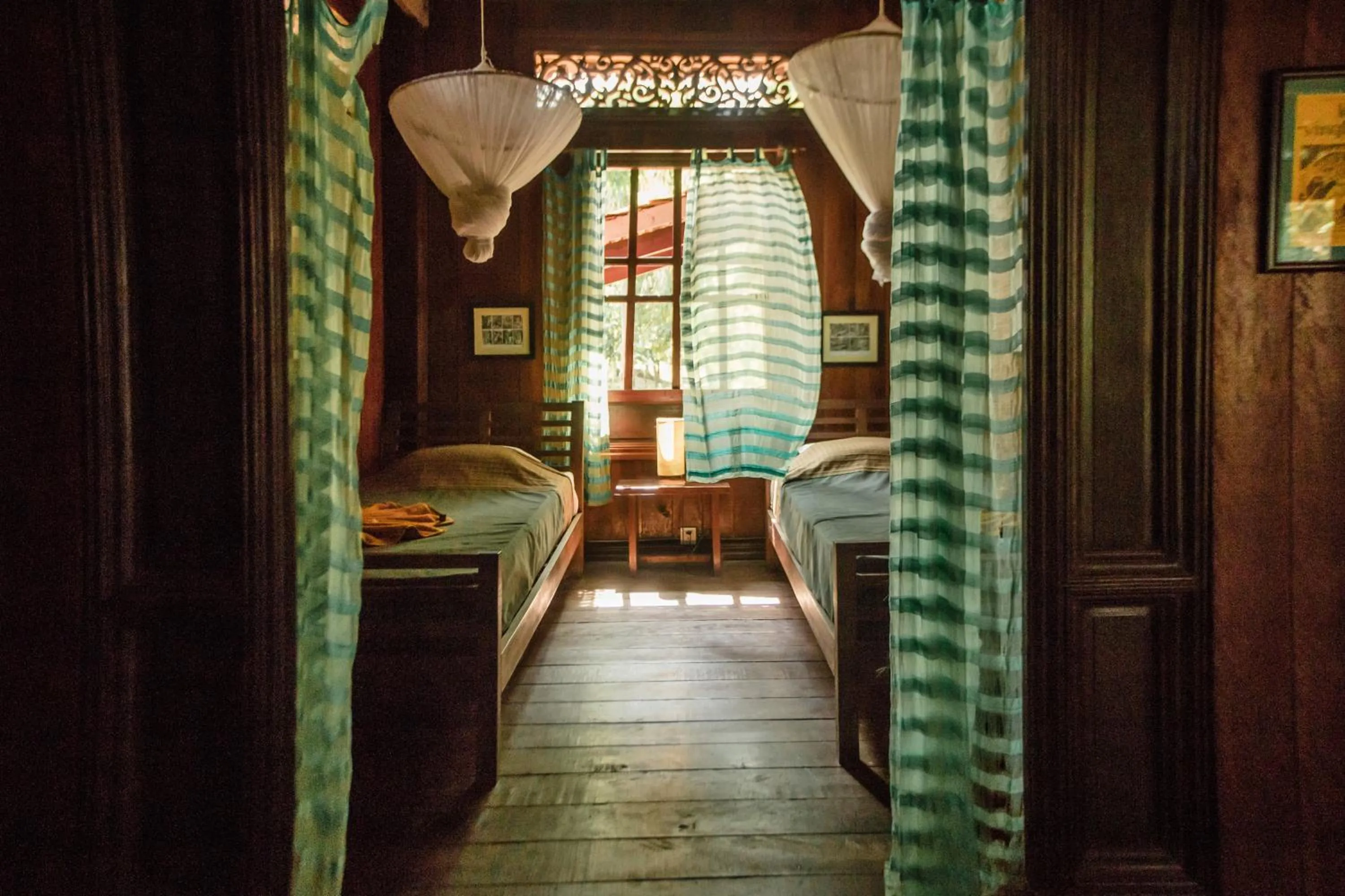 Bed in Soriyabori Resort