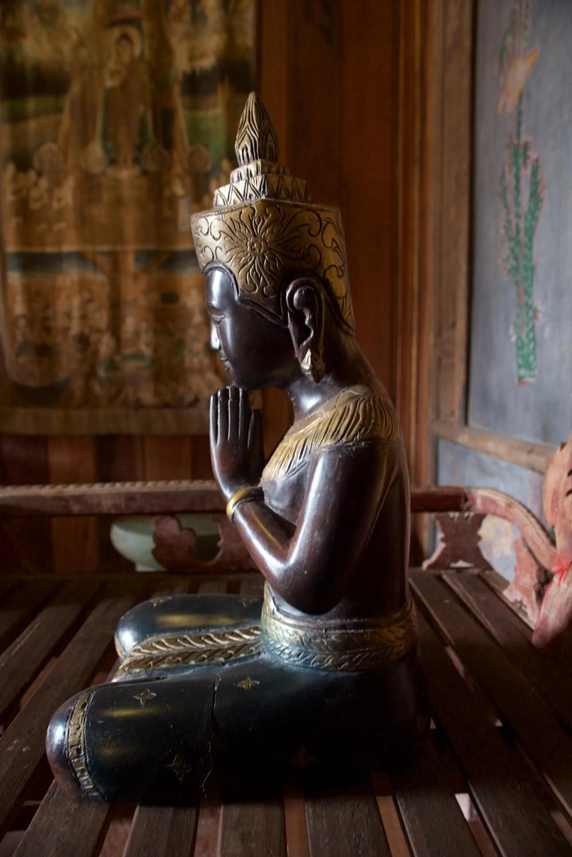 Decorative detail in Soriyabori Resort