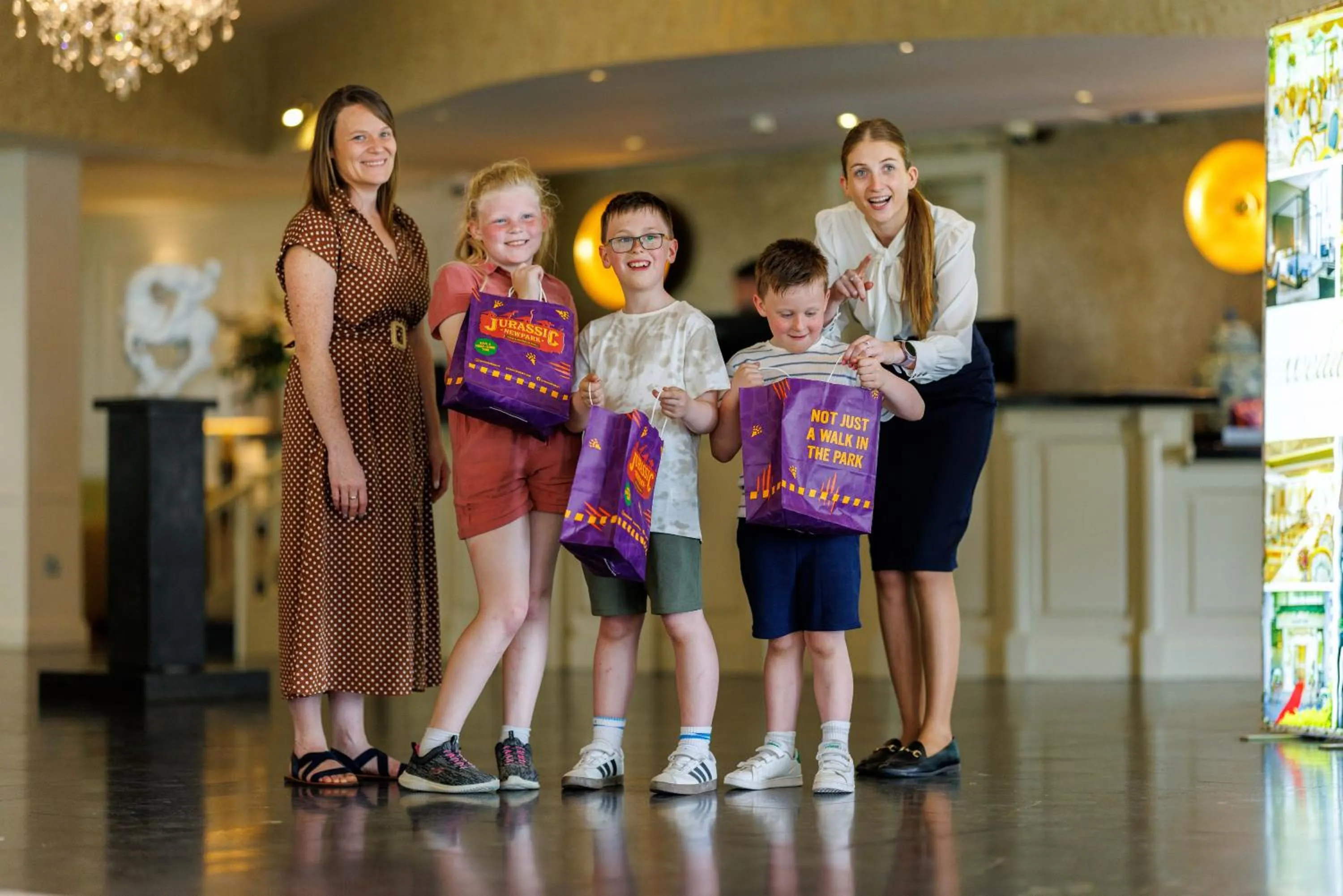 children in Newpark Hotel