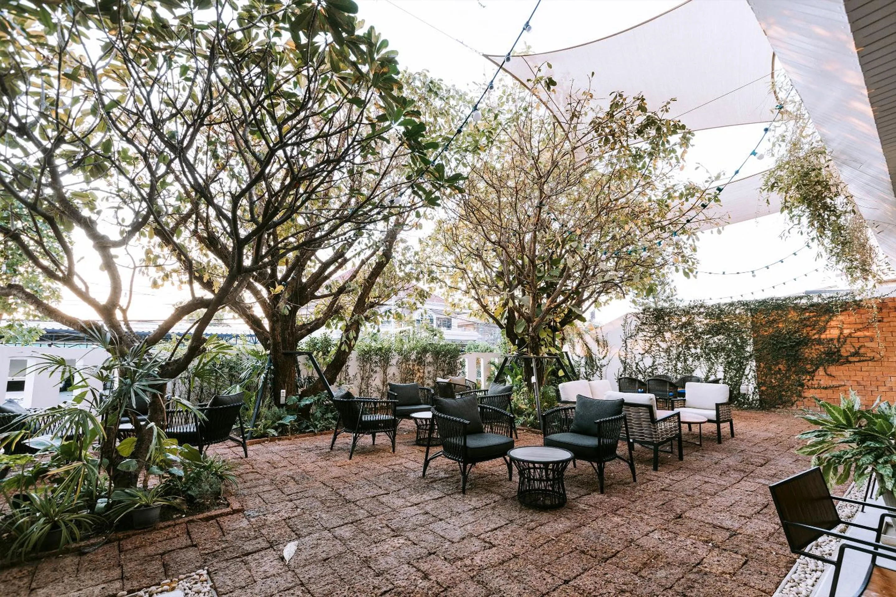 Dining area in The Rich Hotel