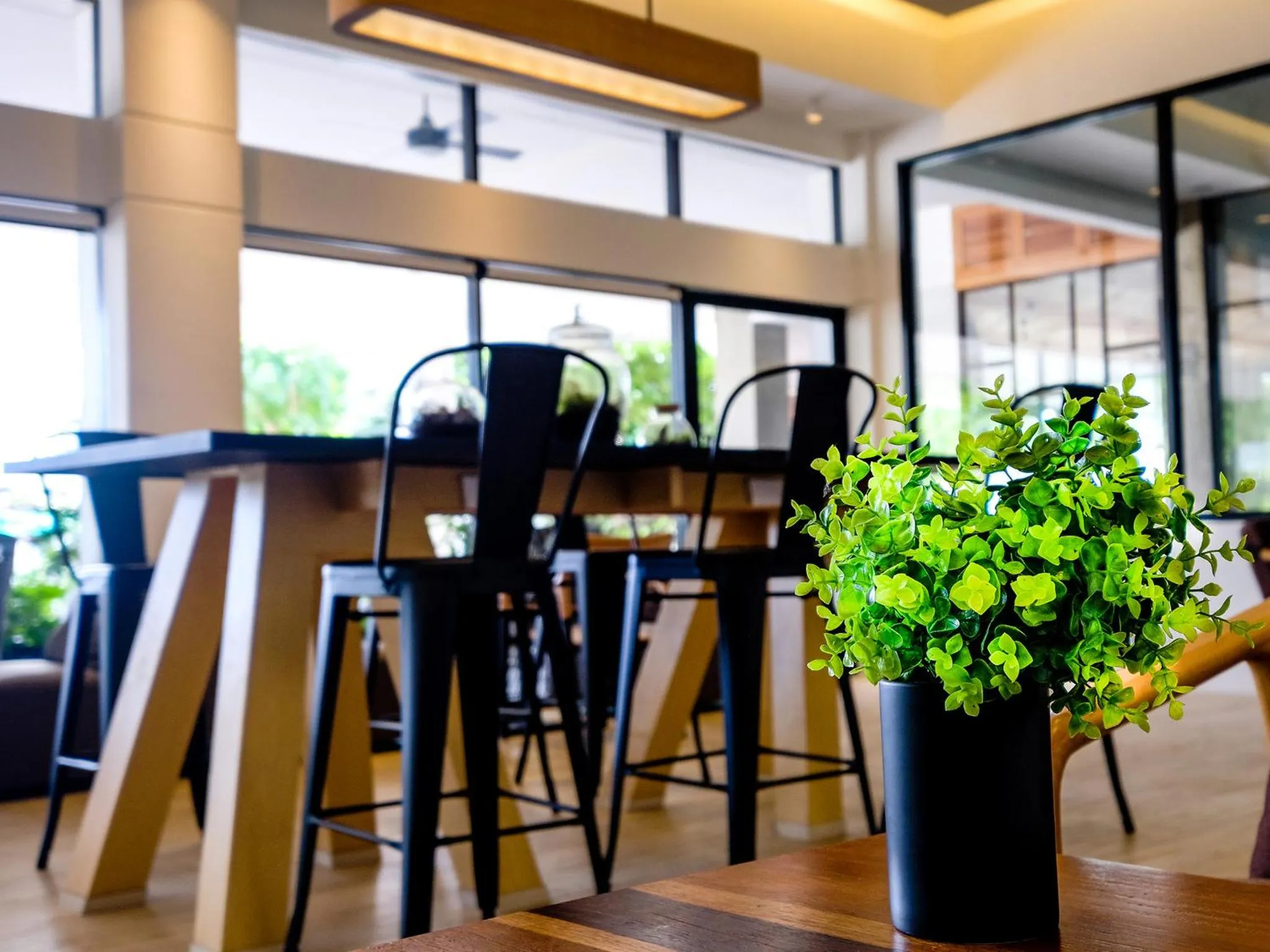 Lobby or reception in The Rich Hotel