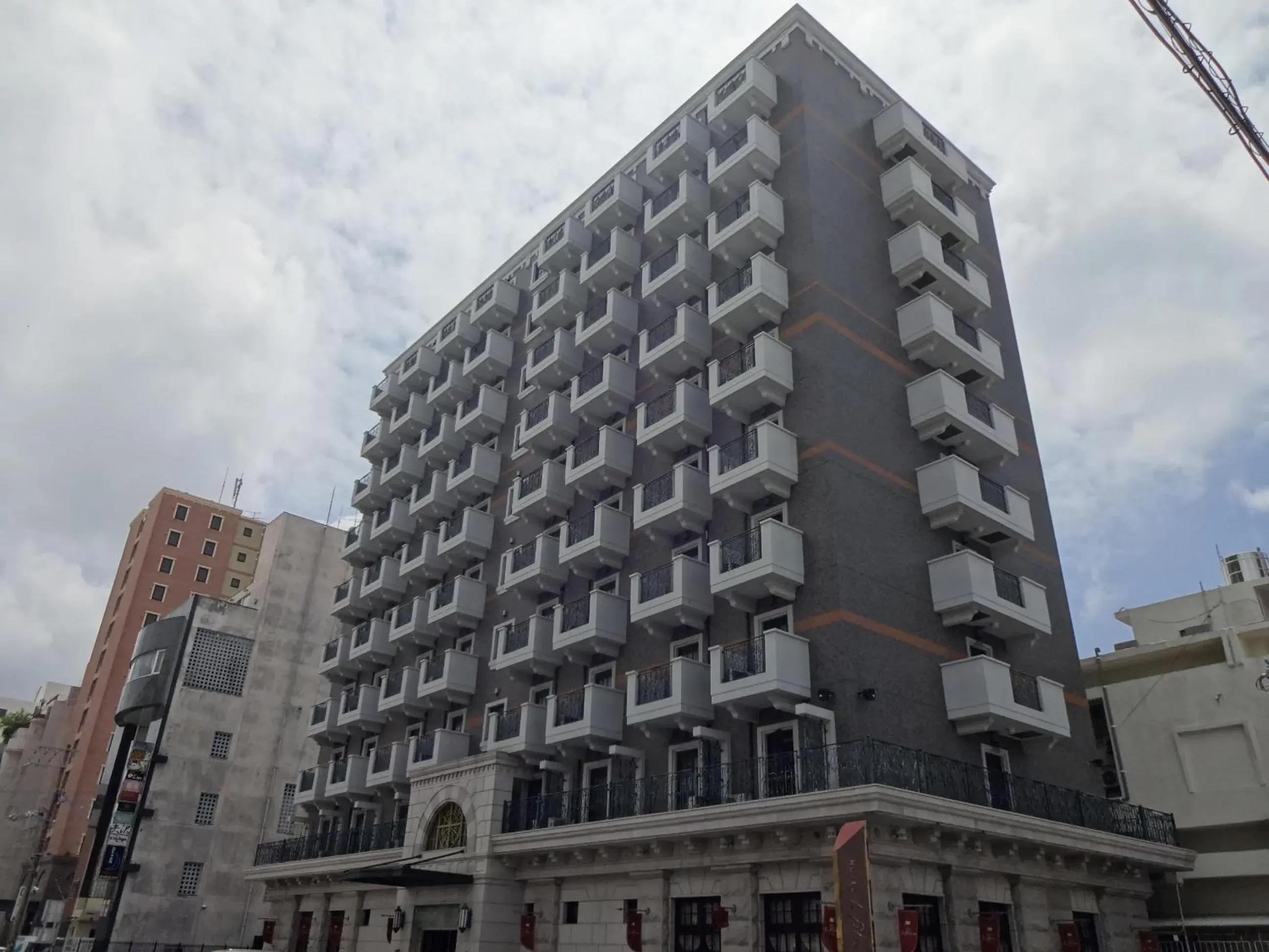 Property building in Hotel Blion Naha Property building in Hotel Blion Naha