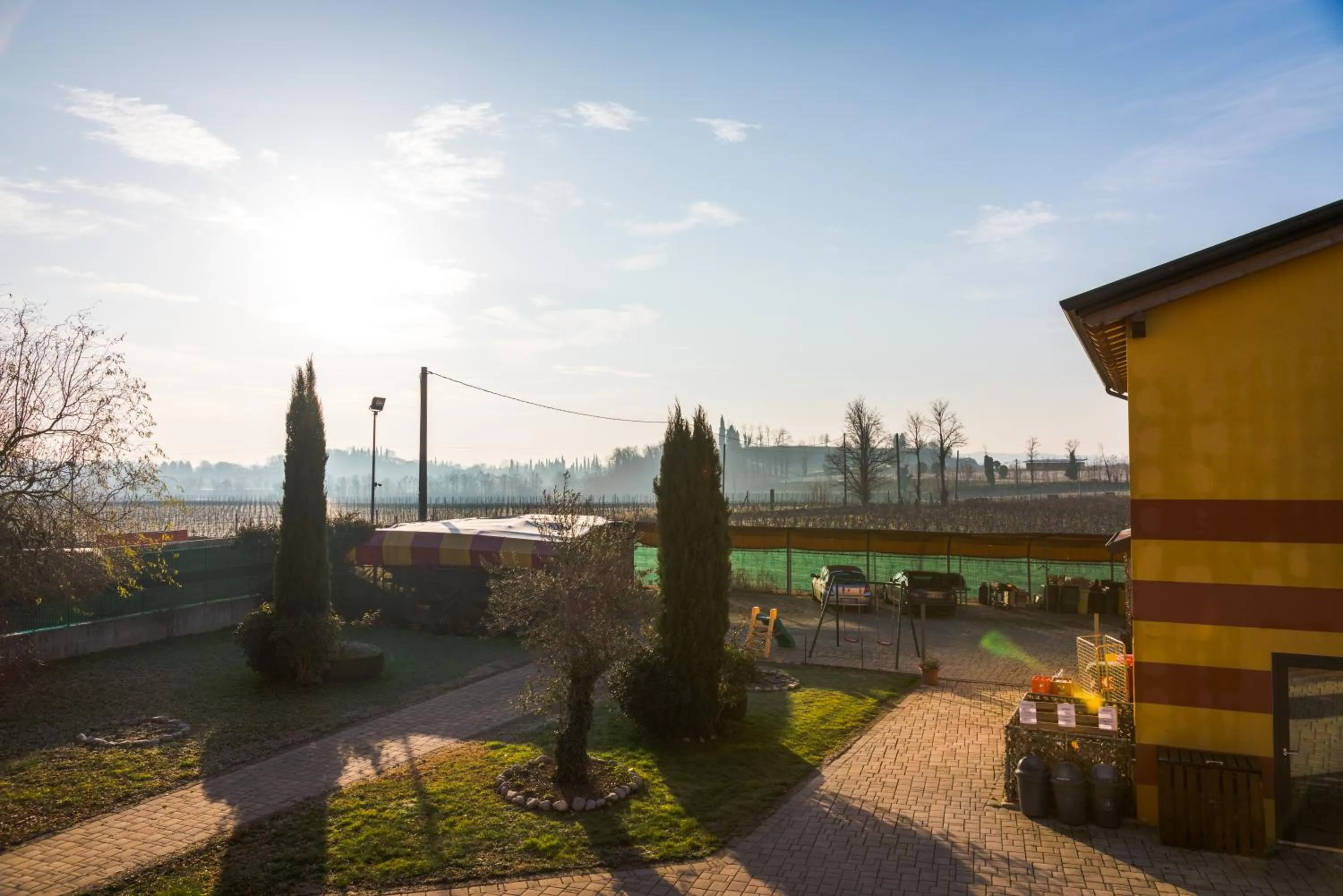 Garden view in Agriturismo dei Grippi