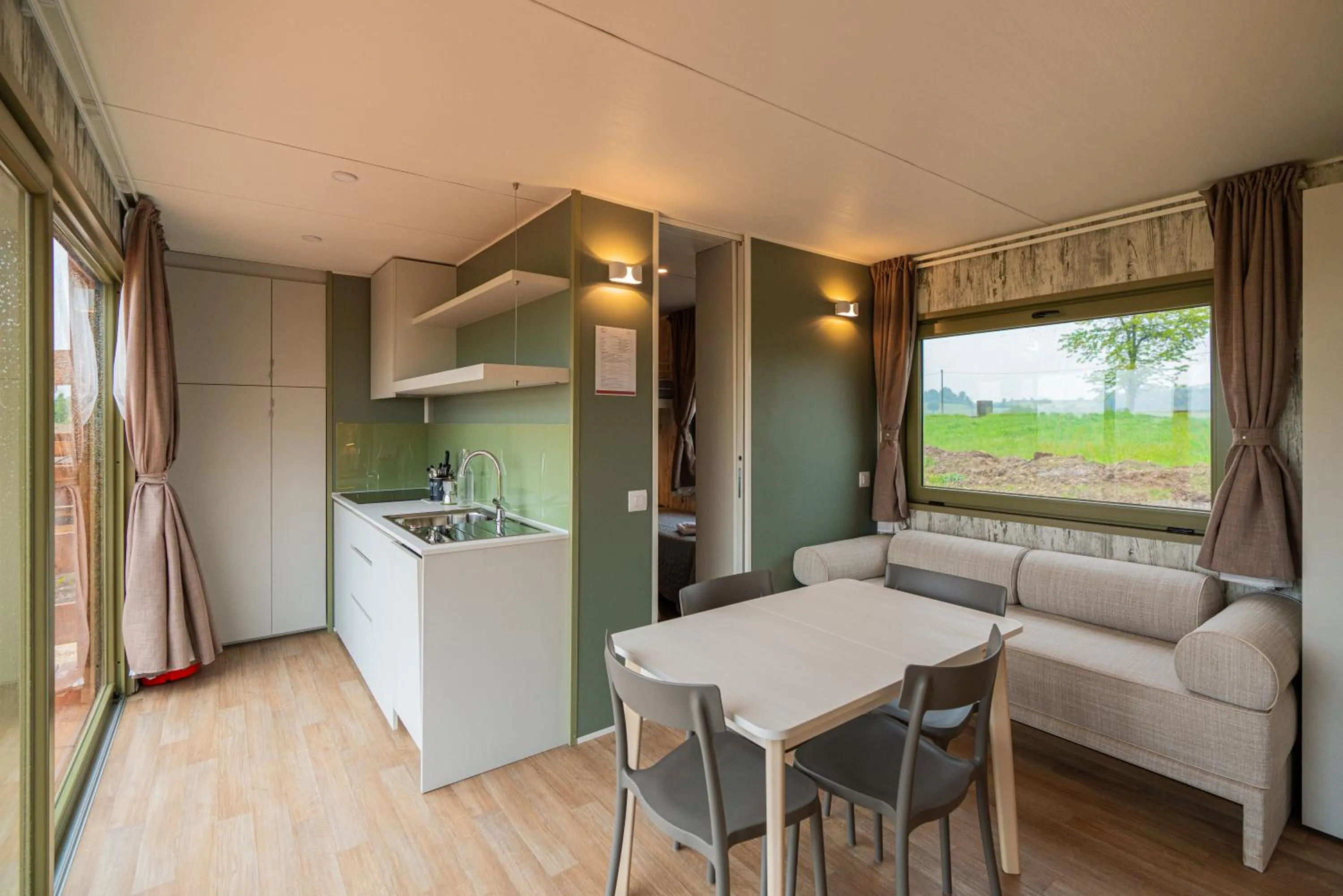 Kitchen or kitchenette in Agriturismo dei Grippi