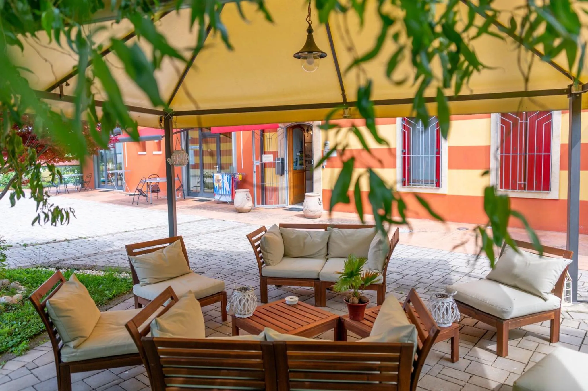 Patio in Agriturismo dei Grippi