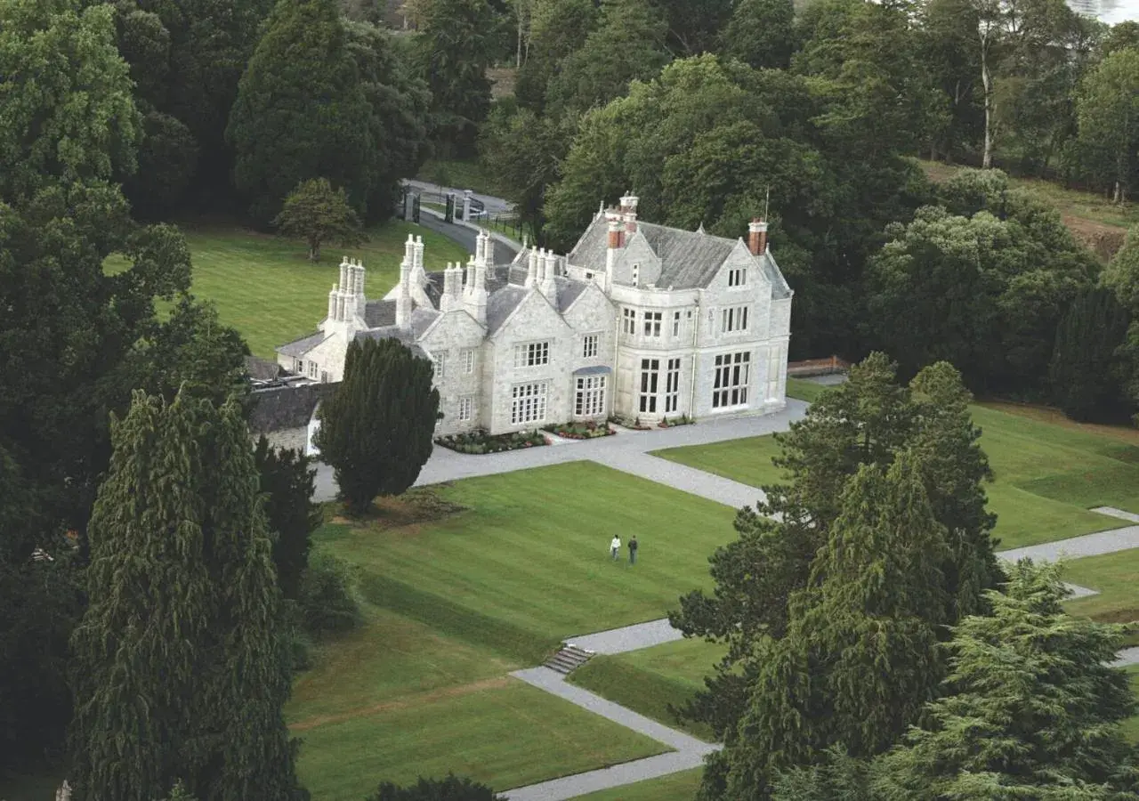 Bird's eye view in Lough Rynn Castle Bird's eye view in Lough Rynn Castle