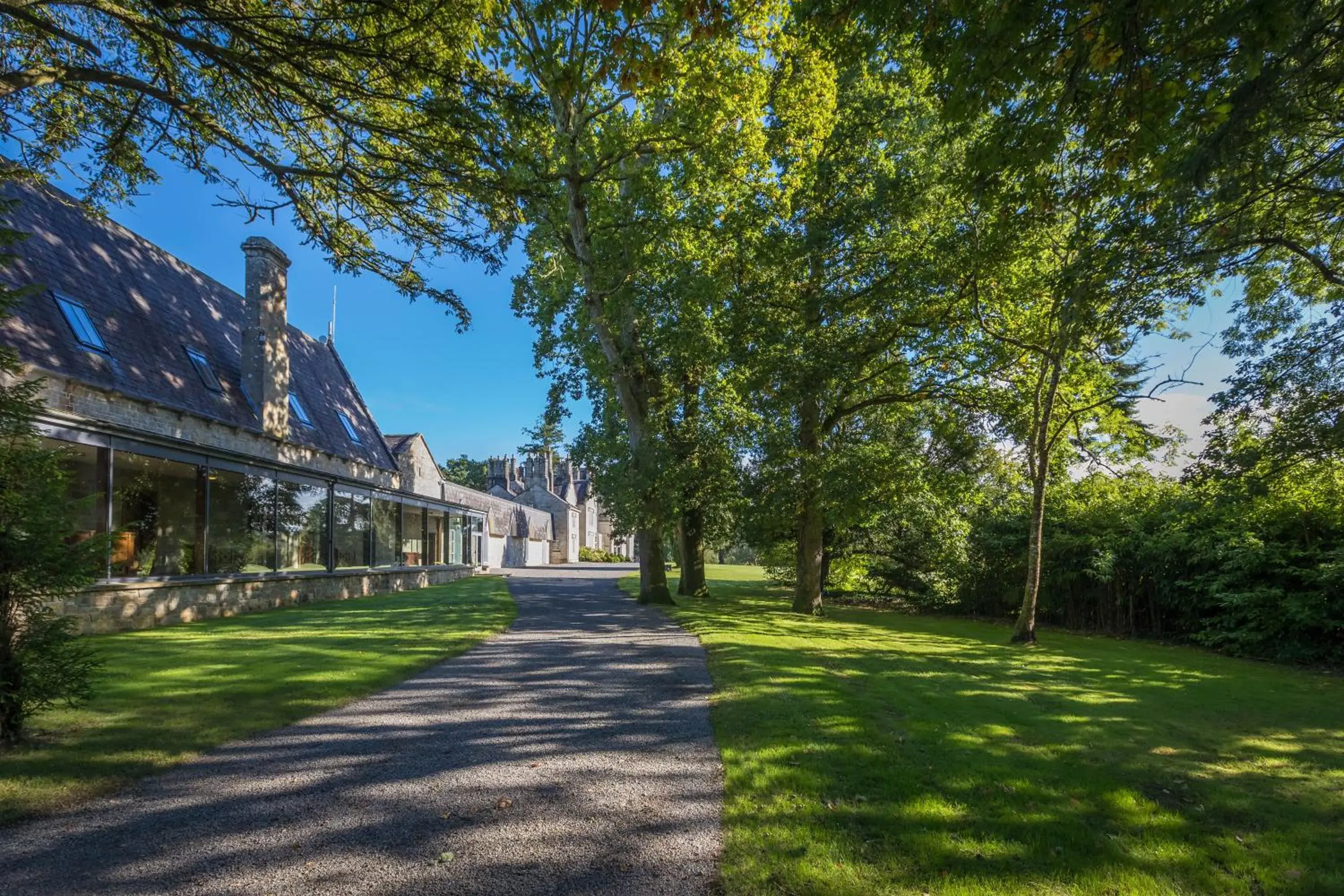 Property building in Lough Rynn Castle Property building in Lough Rynn Castle