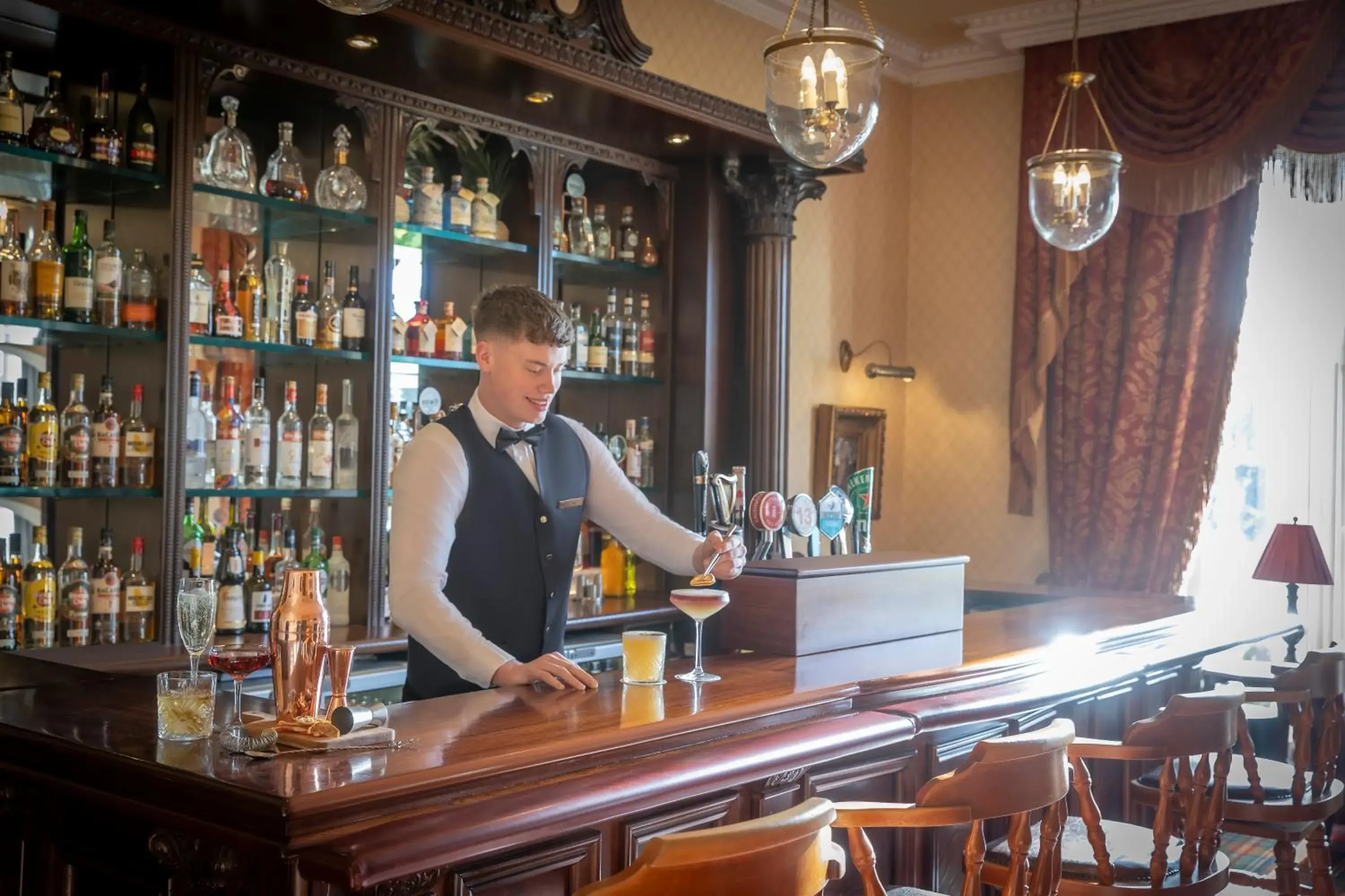 Food and drinks in Lough Rynn Castle Food and drinks in Lough Rynn Castle