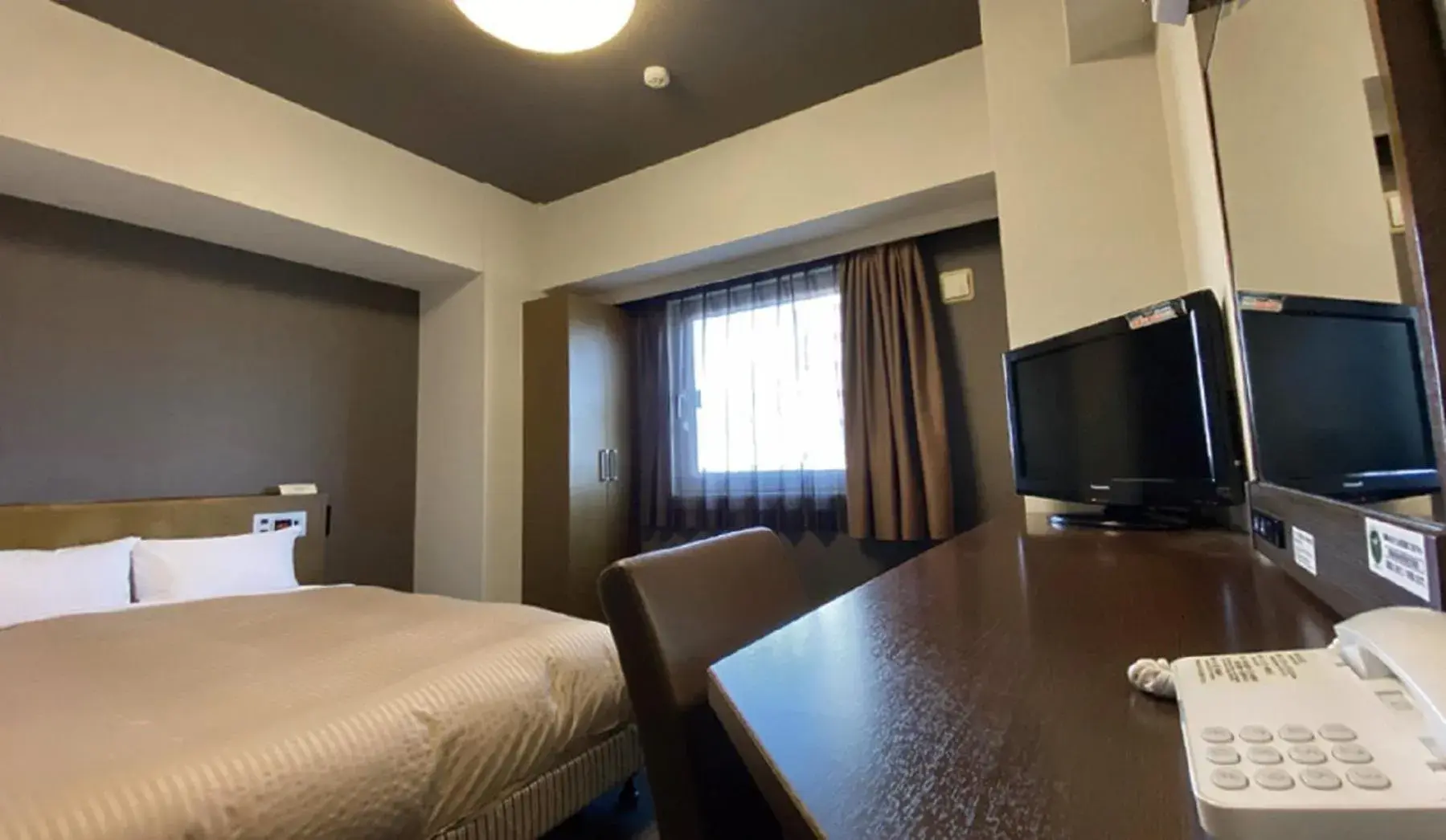 Photo of the whole room, Bed in Hotel Route-inn Natori Photo of the whole room, Bed in Hotel Route-inn Natori