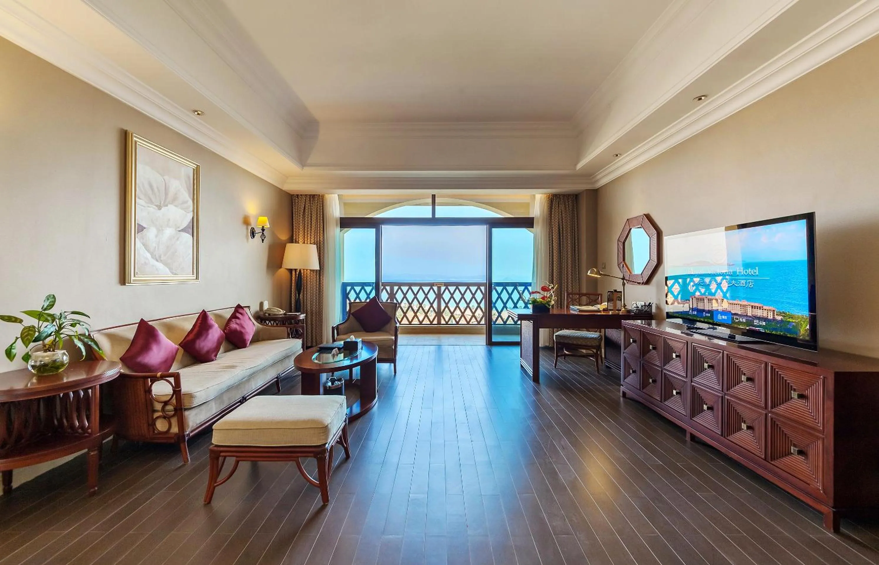 Living room in Xiamen Royal Victoria Hotel