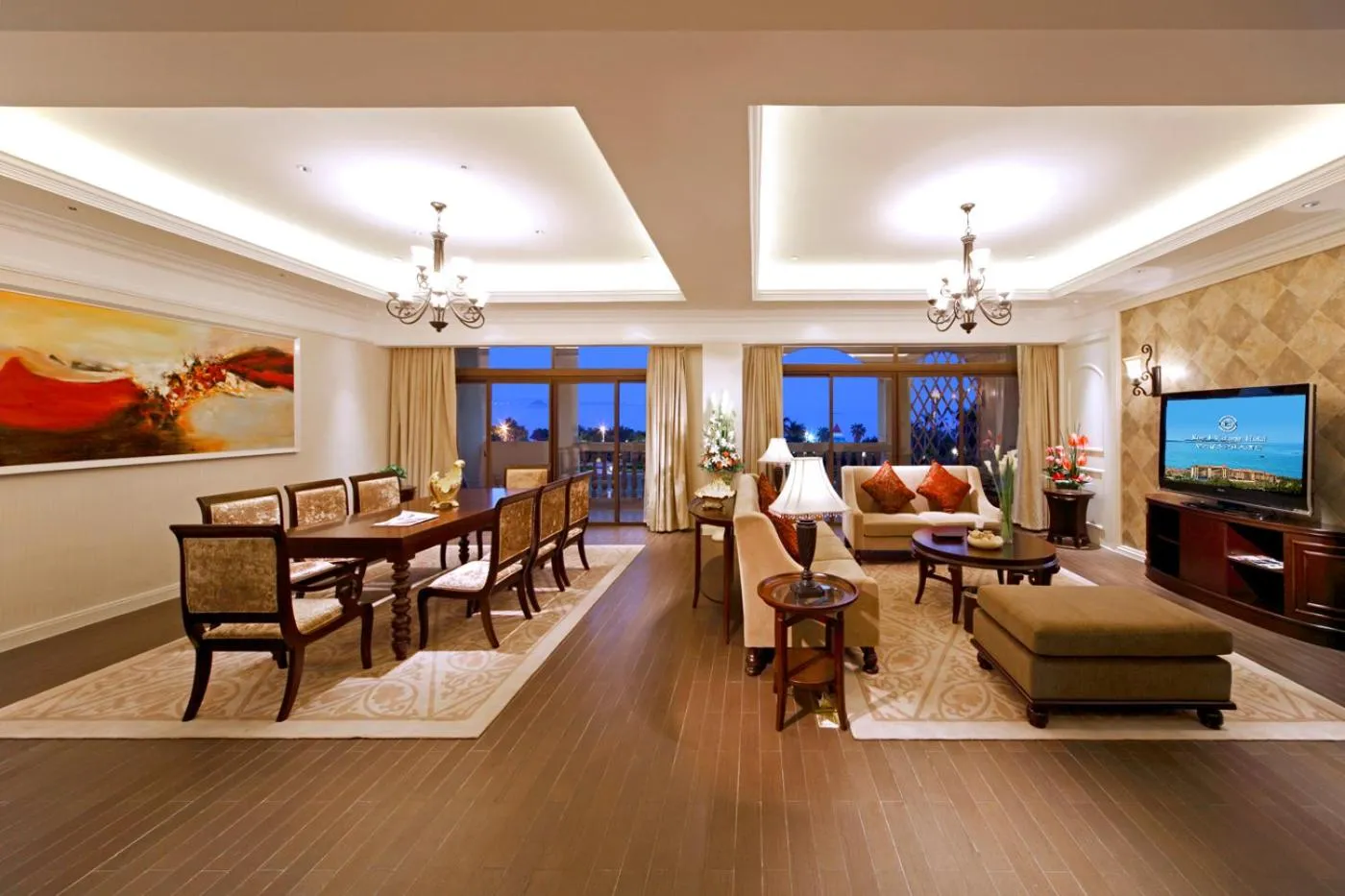 Living room in Xiamen Royal Victoria Hotel