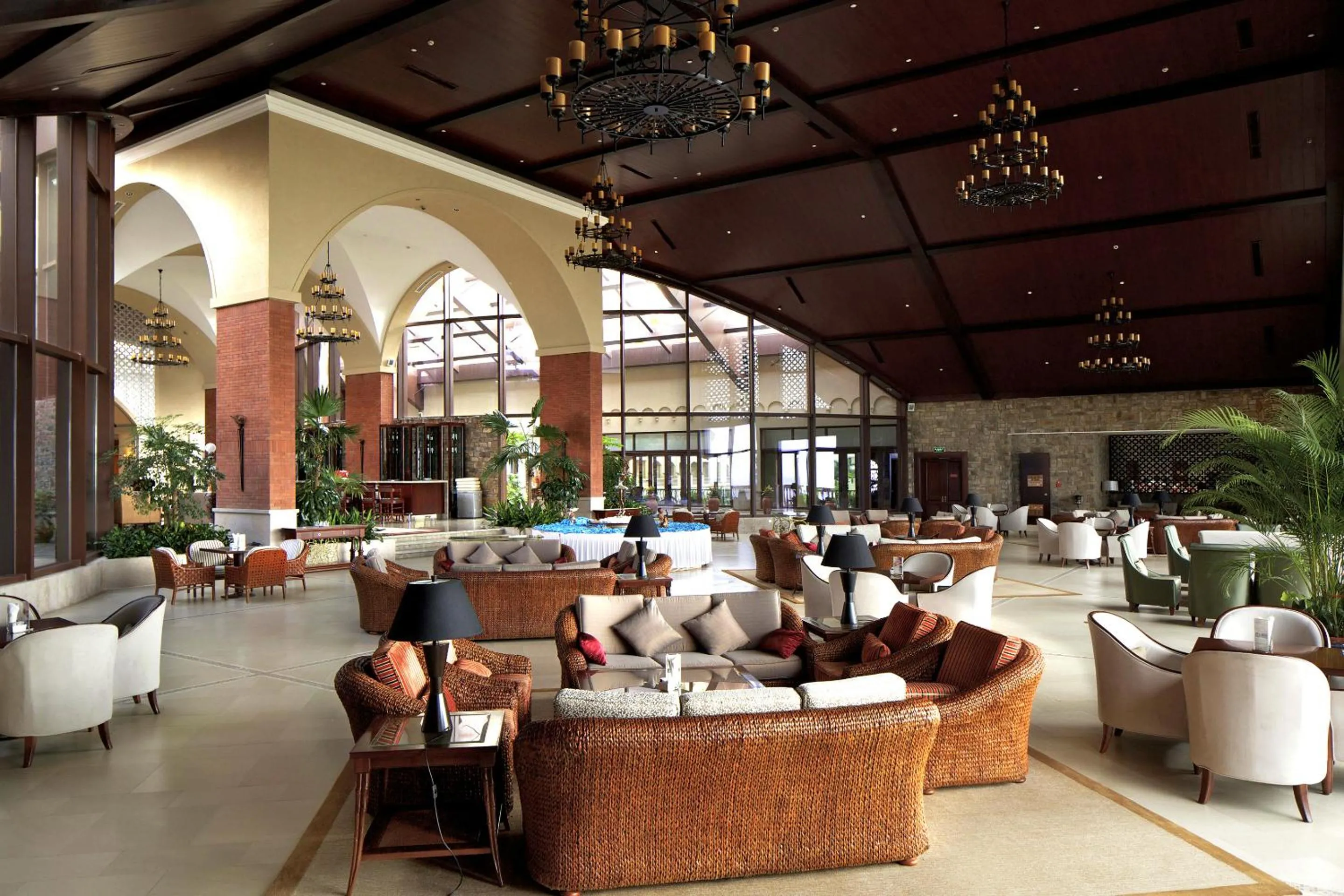 Seating area in Xiamen Royal Victoria Hotel