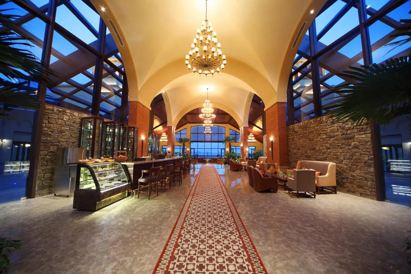 Seating area in Xiamen Royal Victoria Hotel