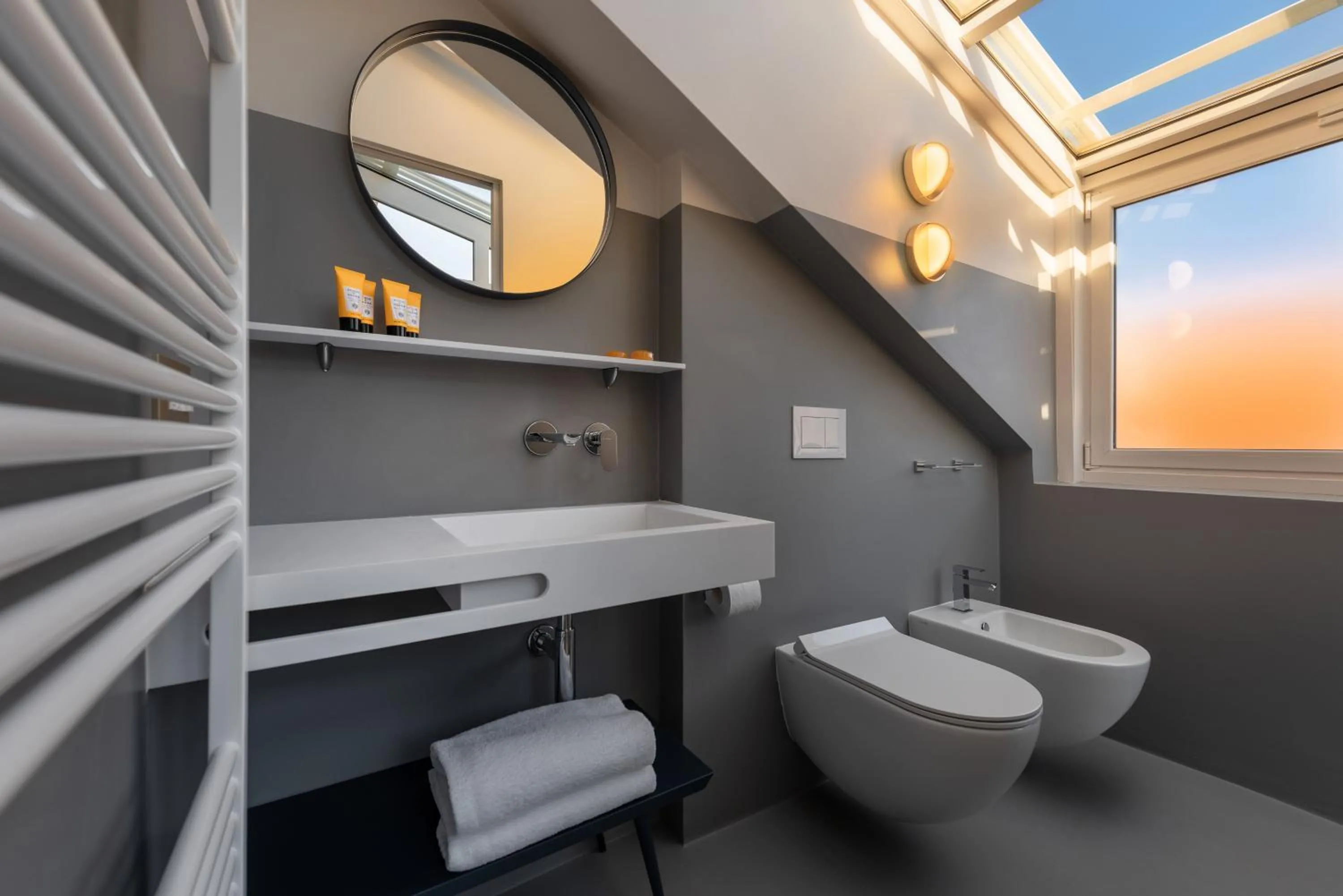 Bathroom in Velvet Grey Boutique Hotel