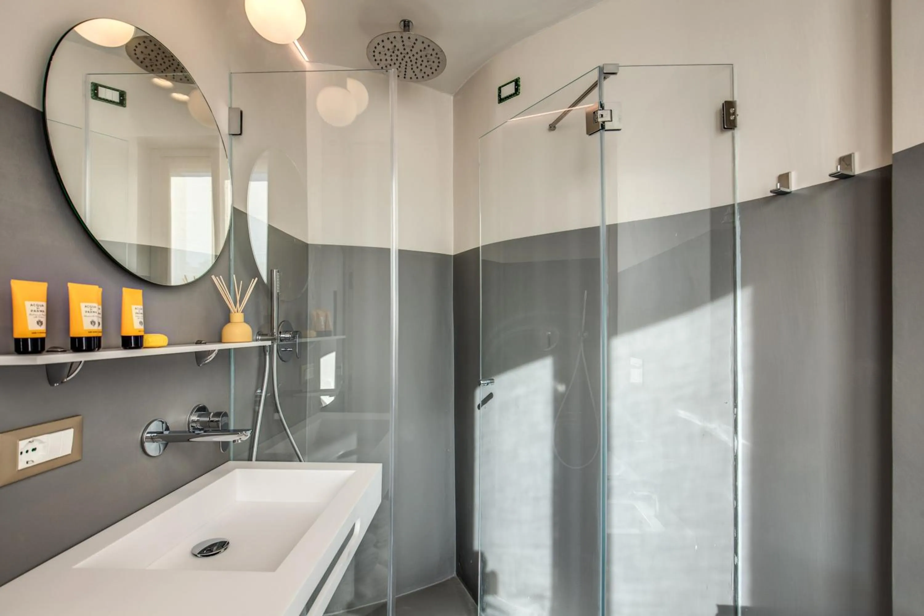 Bathroom in Velvet Grey Boutique Hotel