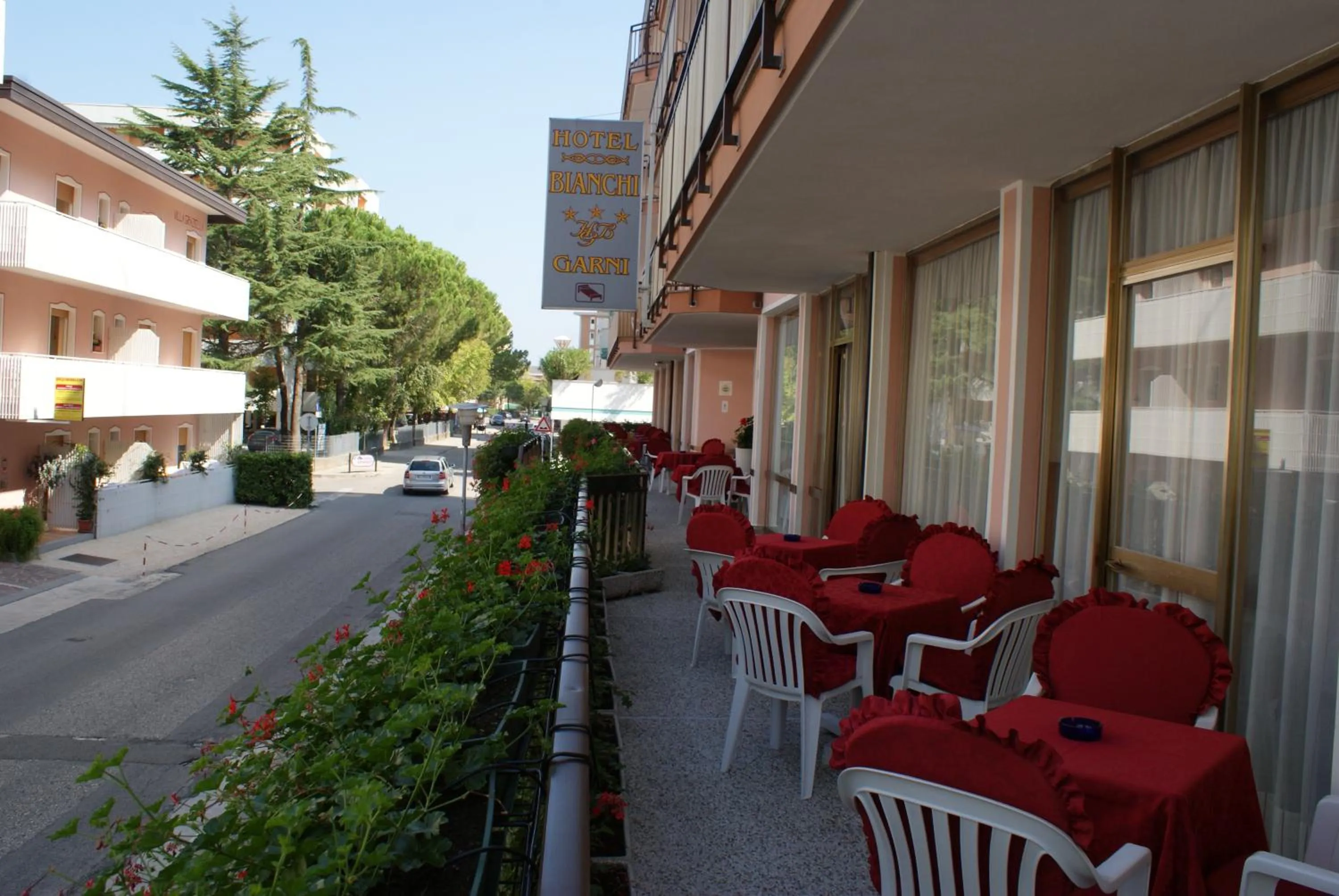 Balcony/Terrace in Hotel Bianchi