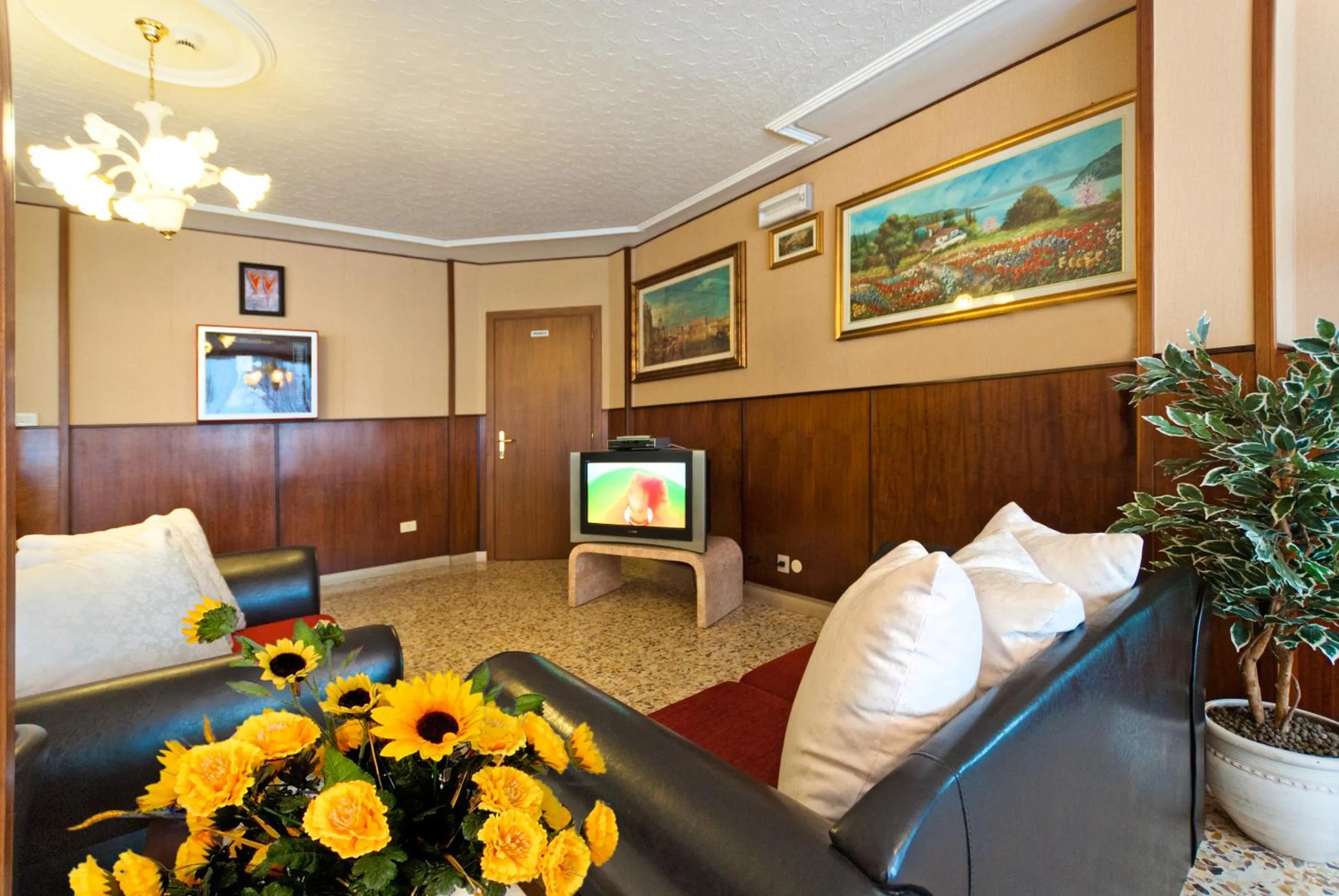 Lobby or reception in Hotel Bianchi