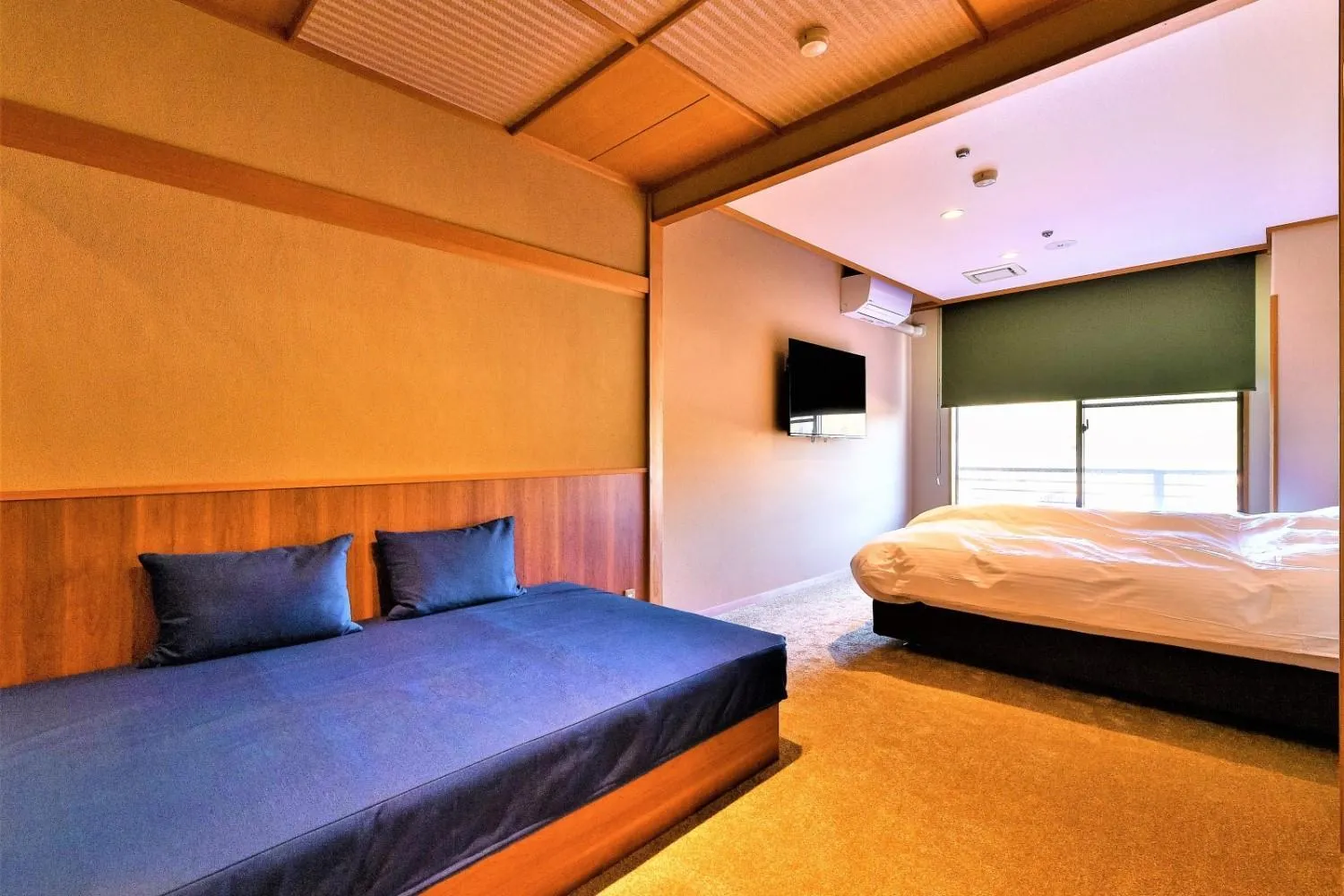 Photo of the whole room, Bed in Awazuonsen Kitahachi