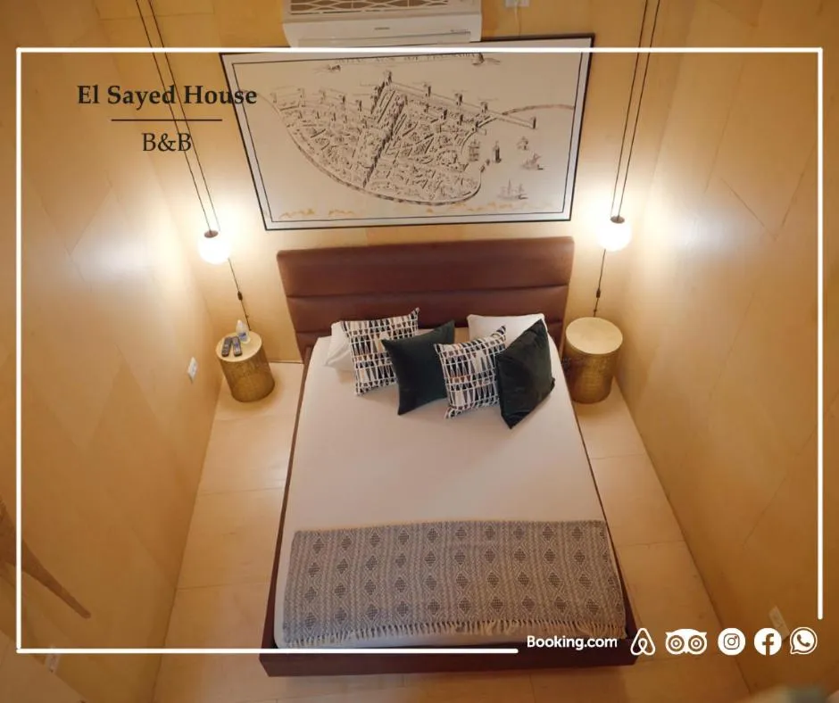 Bed in El Sayed House