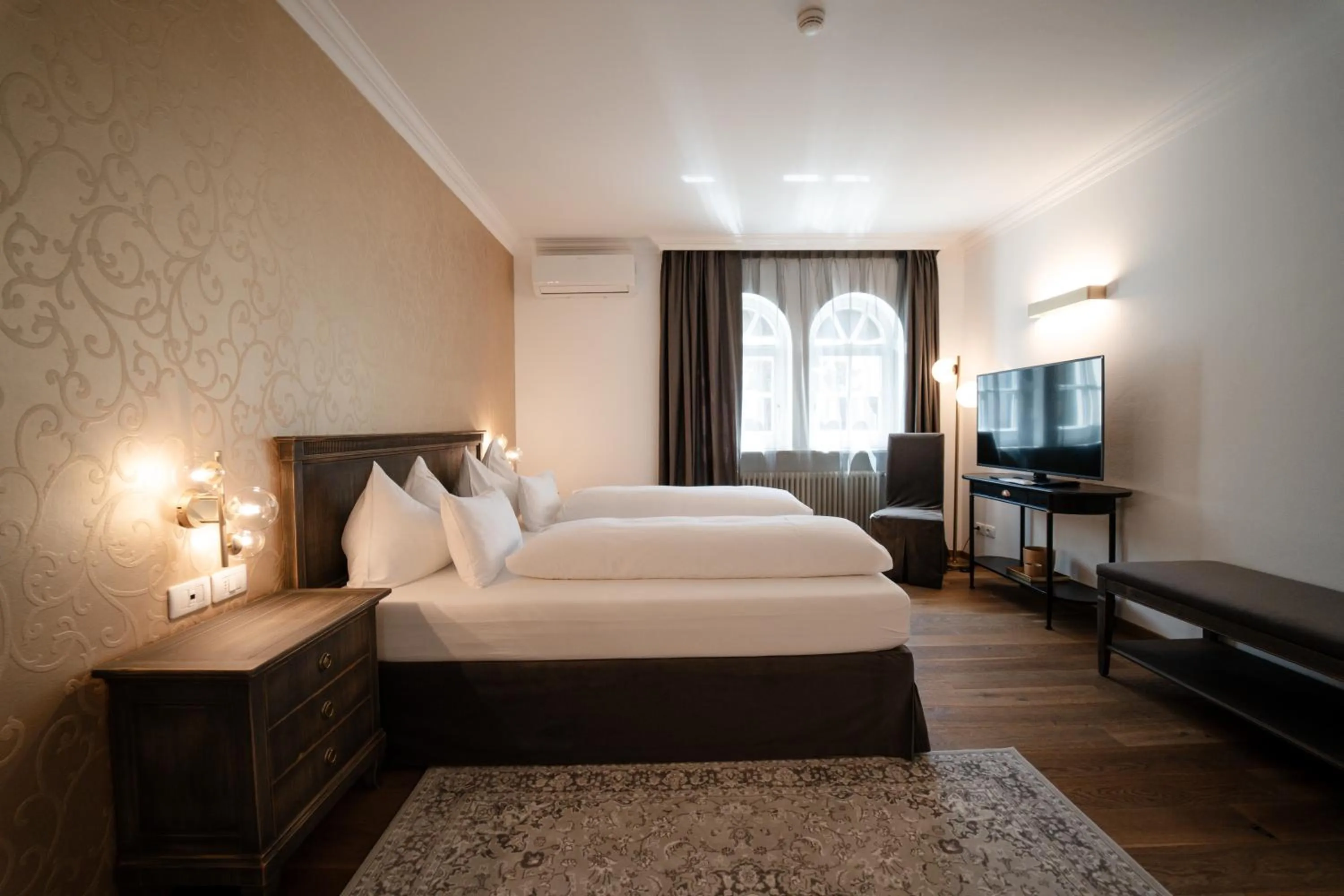 Bed in Hotel Hanswirt