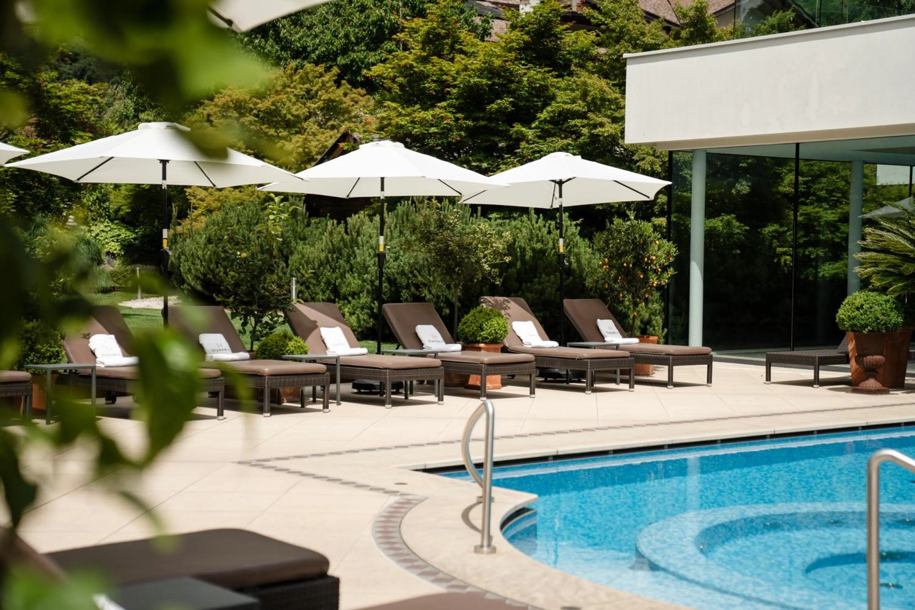 Swimming pool in Hotel Hanswirt