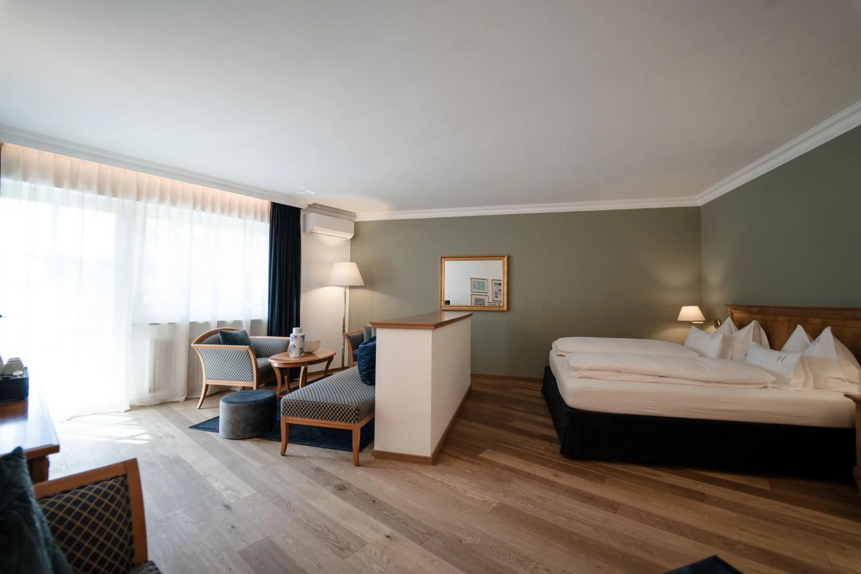 Bed in Hotel Hanswirt