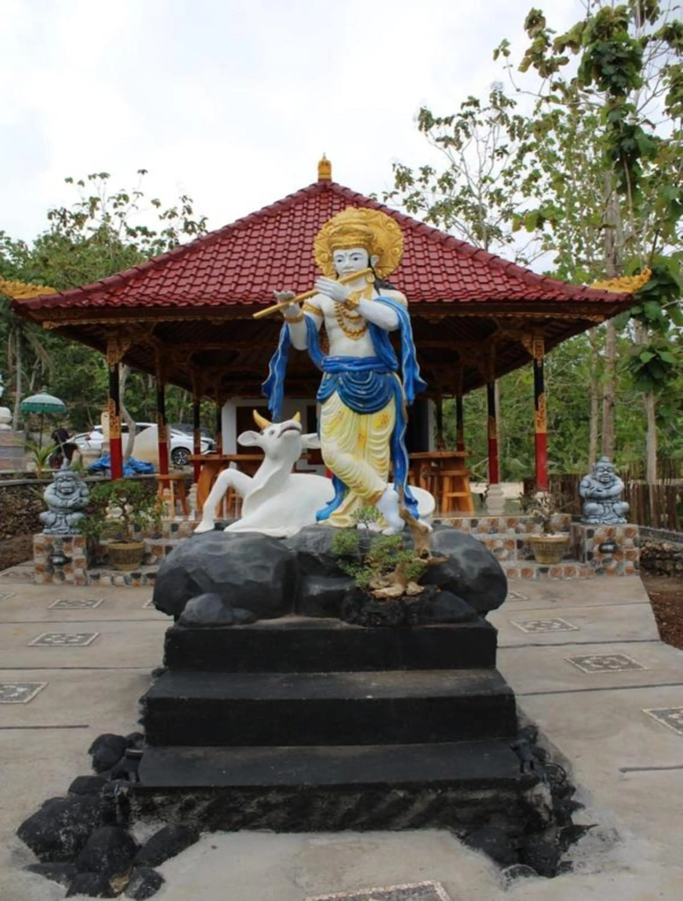 Facade/entrance in Green Kubu Asri Villa