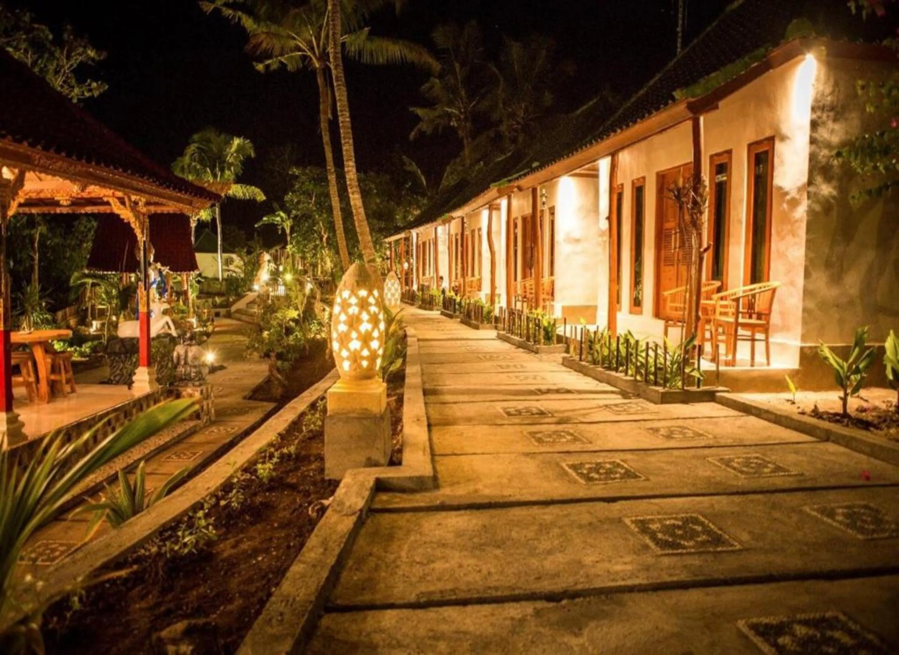 Facade/entrance in Green Kubu Asri Villa
