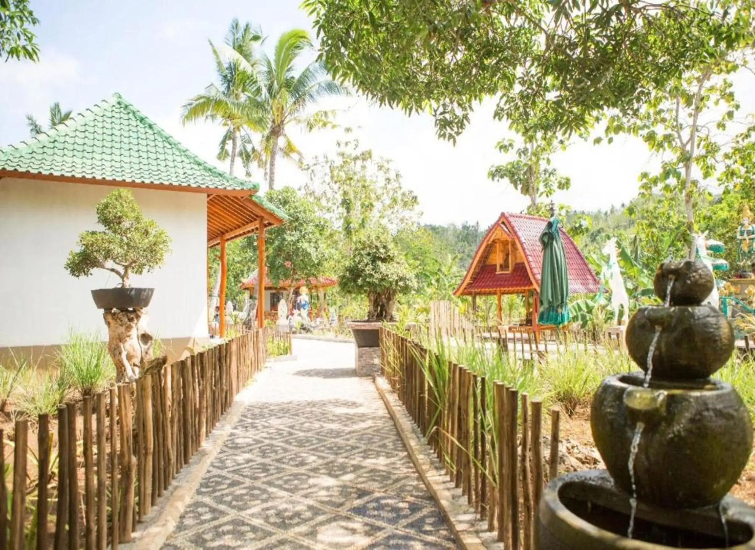 Facade/entrance in Green Kubu Asri Villa Facade/entrance in Green Kubu Asri Villa