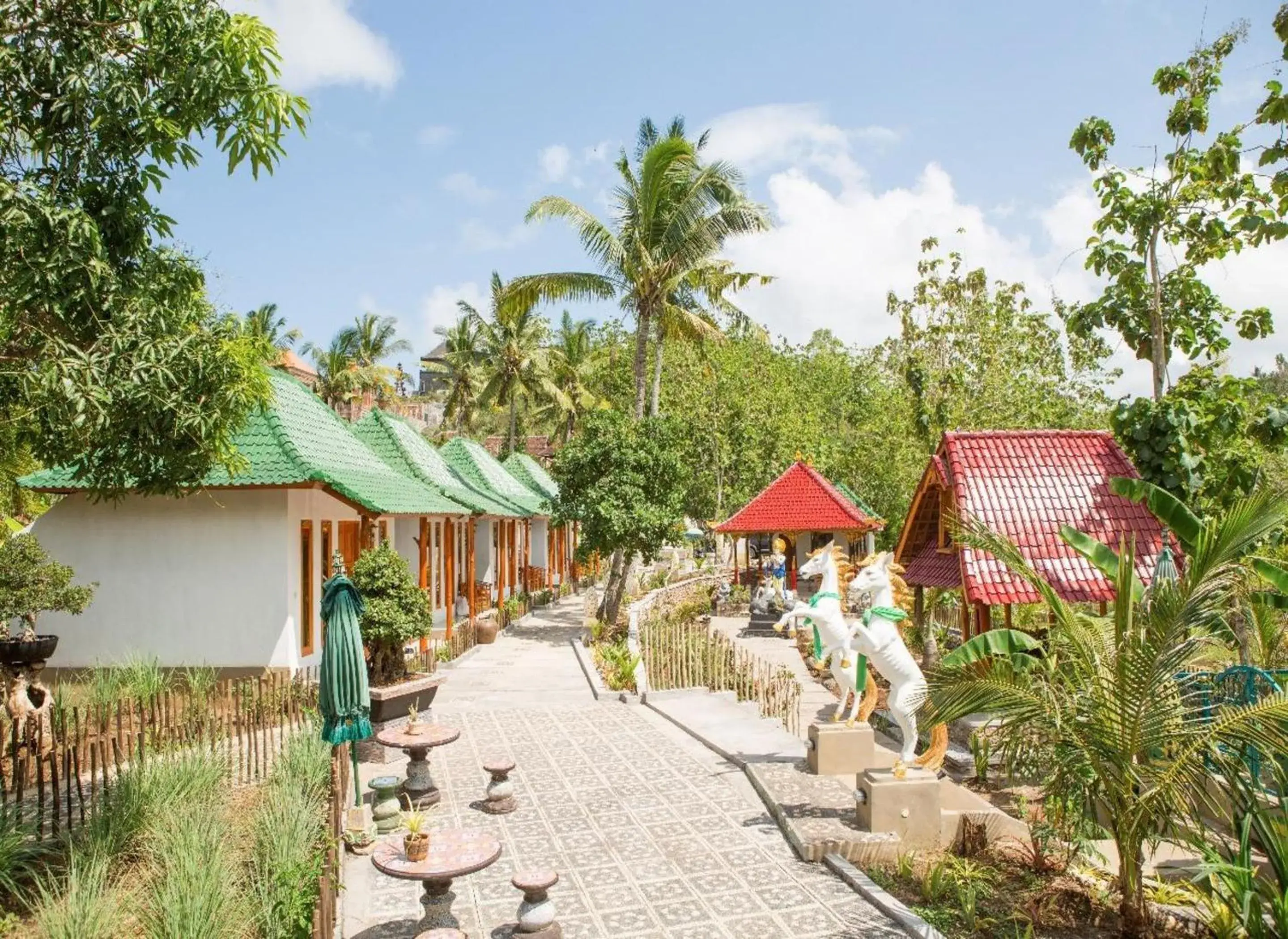 Facade/entrance in Green Kubu Asri Villa Facade/entrance in Green Kubu Asri Villa