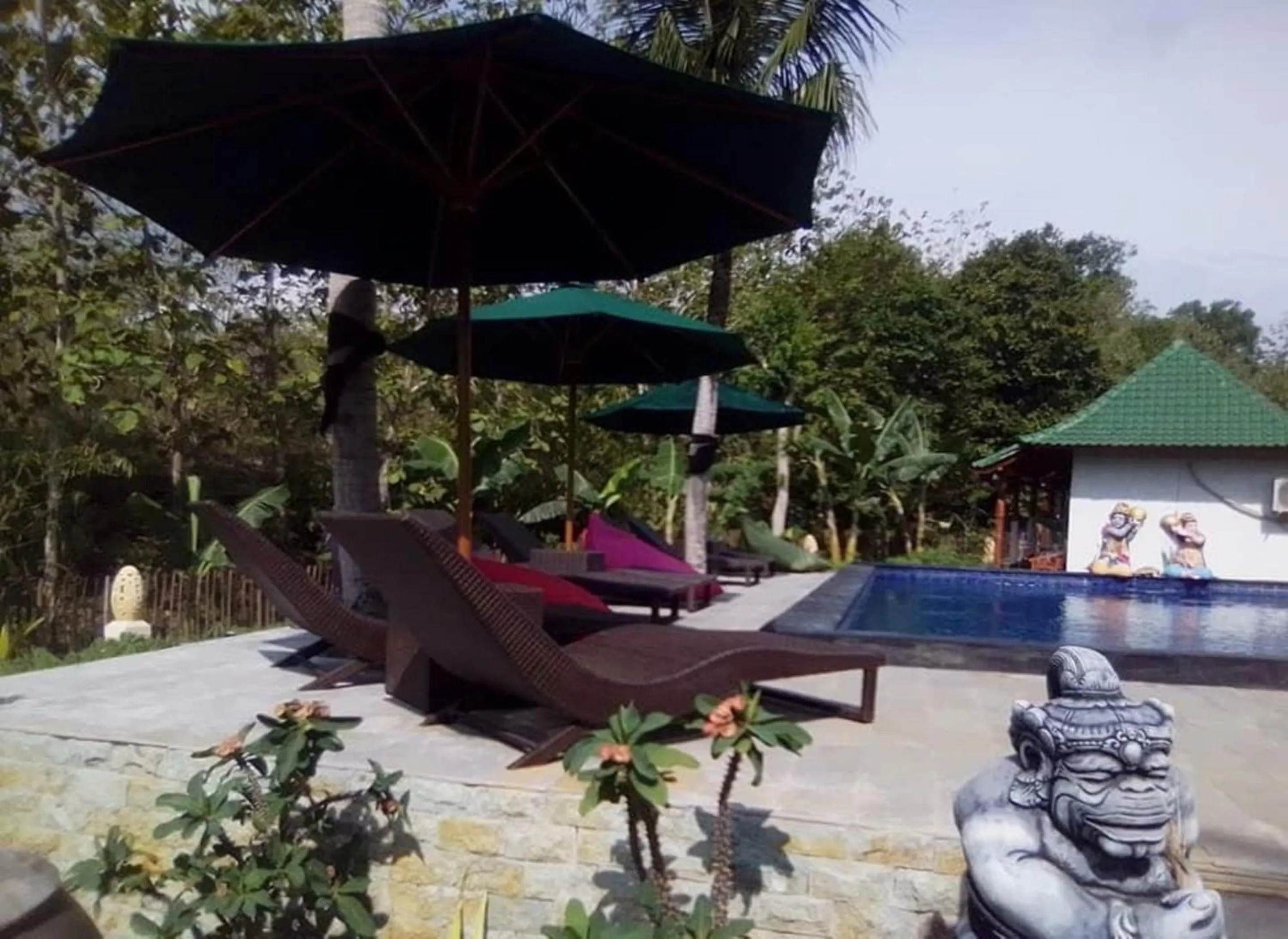Swimming pool in Green Kubu Asri Villa