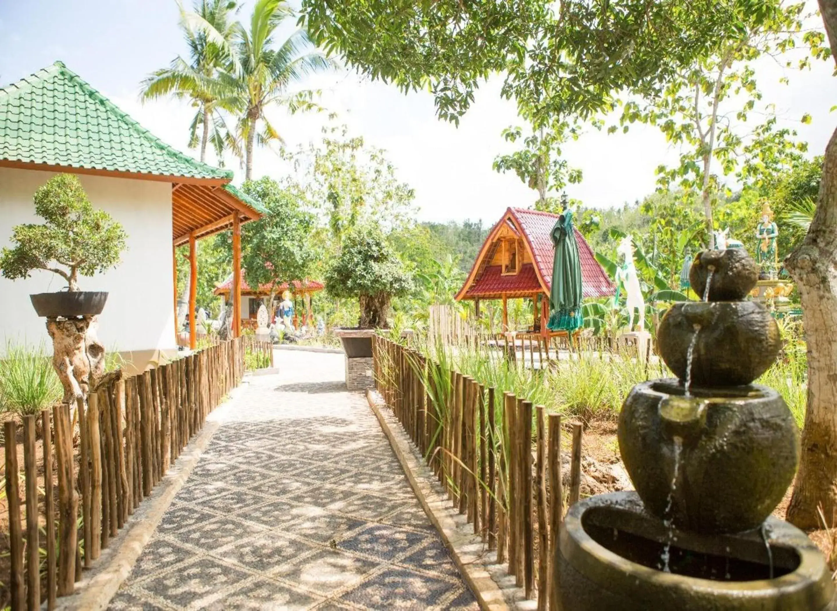 Facade/entrance in Green Kubu Asri Villa Facade/entrance in Green Kubu Asri Villa