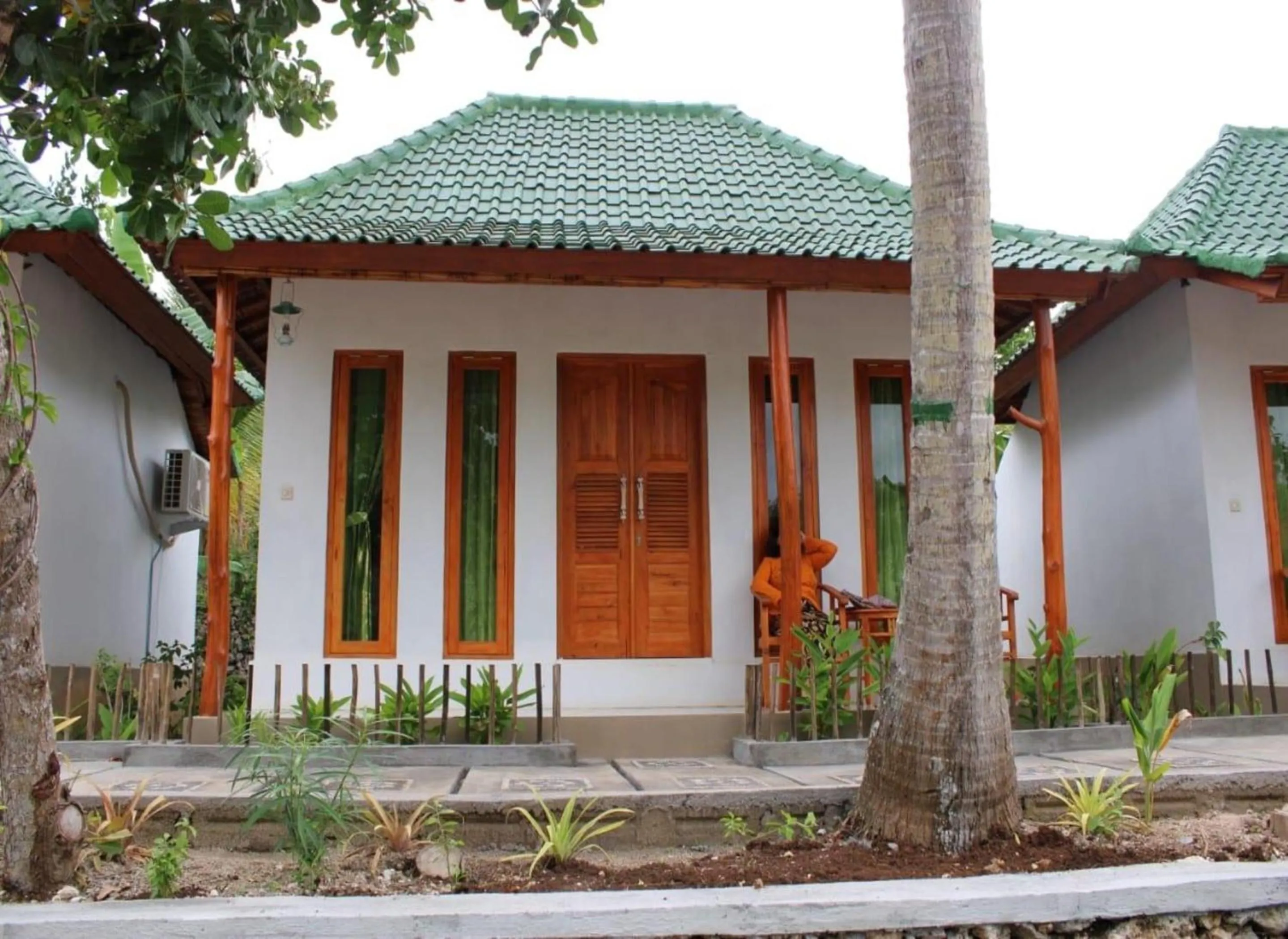 Facade/entrance in Green Kubu Asri Villa