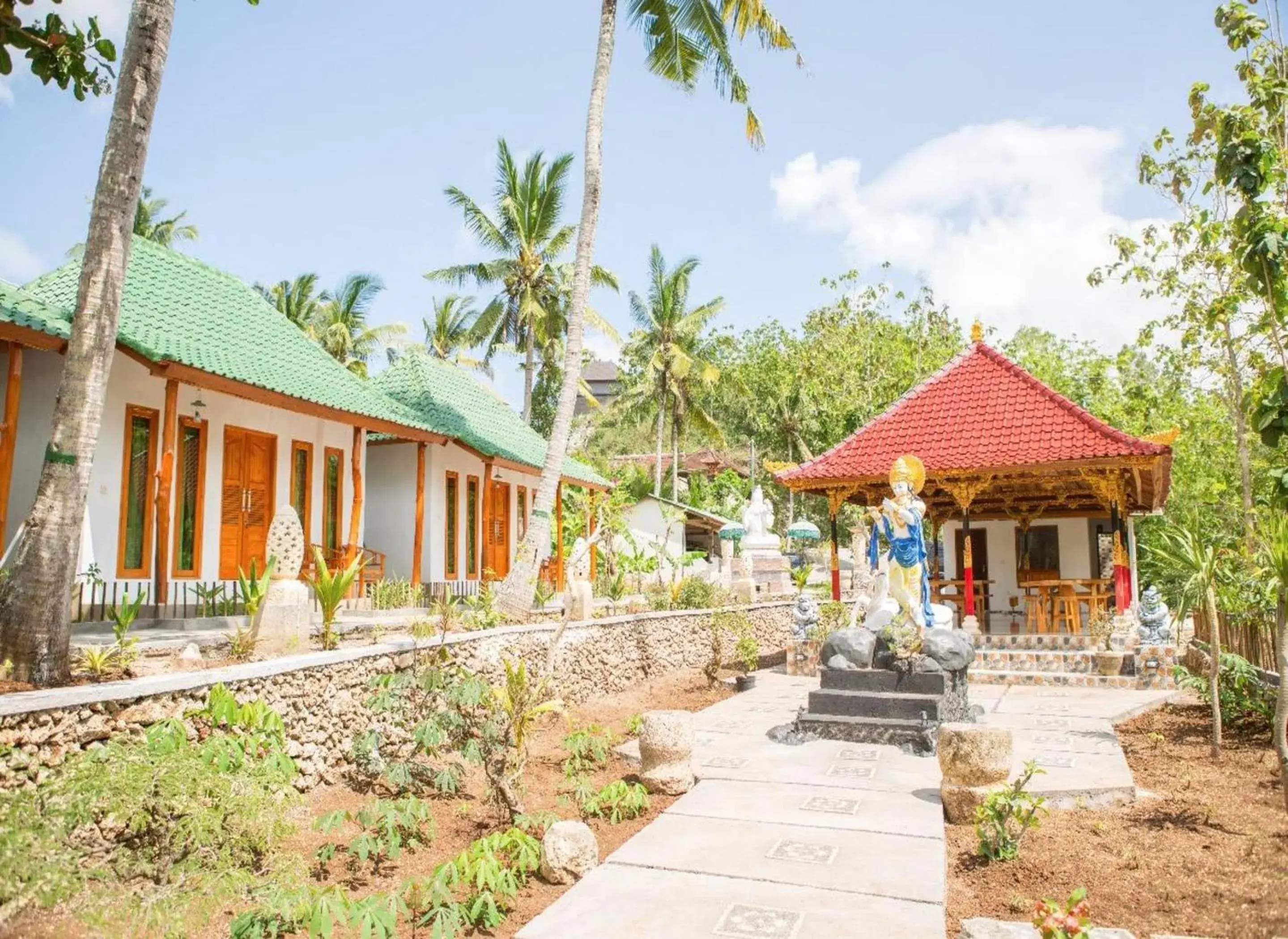 Facade/entrance in Green Kubu Asri Villa Facade/entrance in Green Kubu Asri Villa