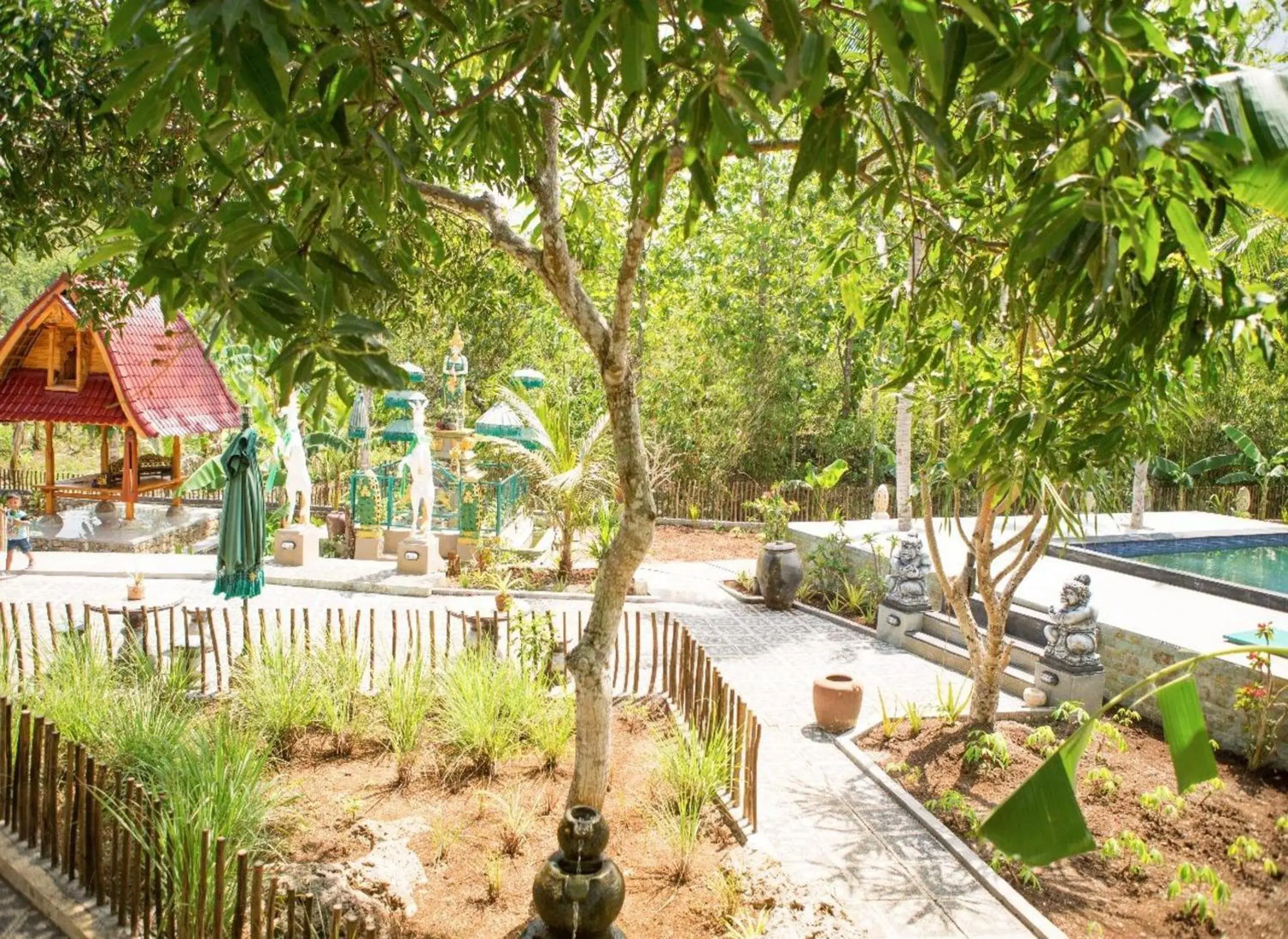 Facade/entrance in Green Kubu Asri Villa Facade/entrance in Green Kubu Asri Villa