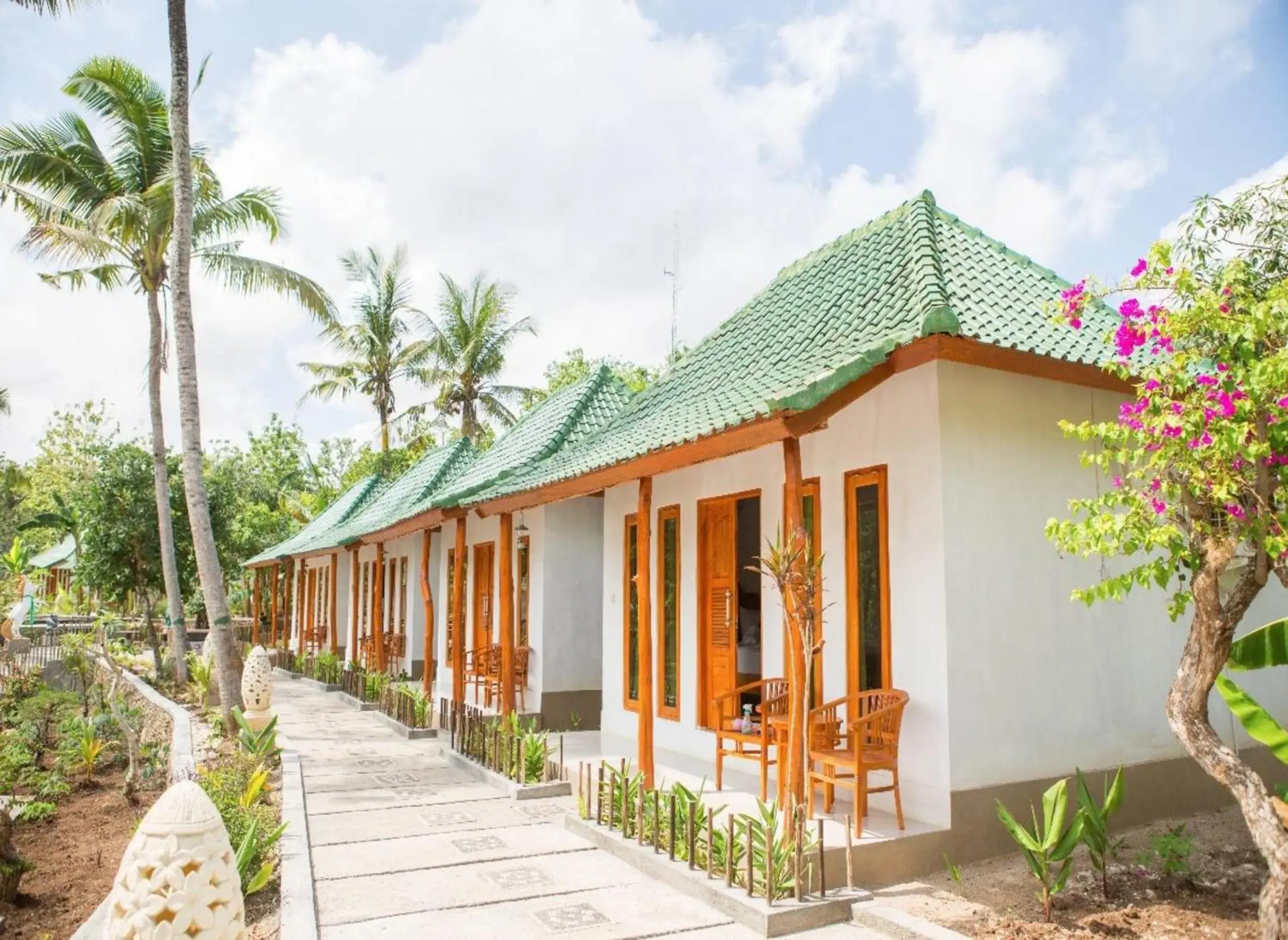 Facade/entrance in Green Kubu Asri Villa Facade/entrance in Green Kubu Asri Villa