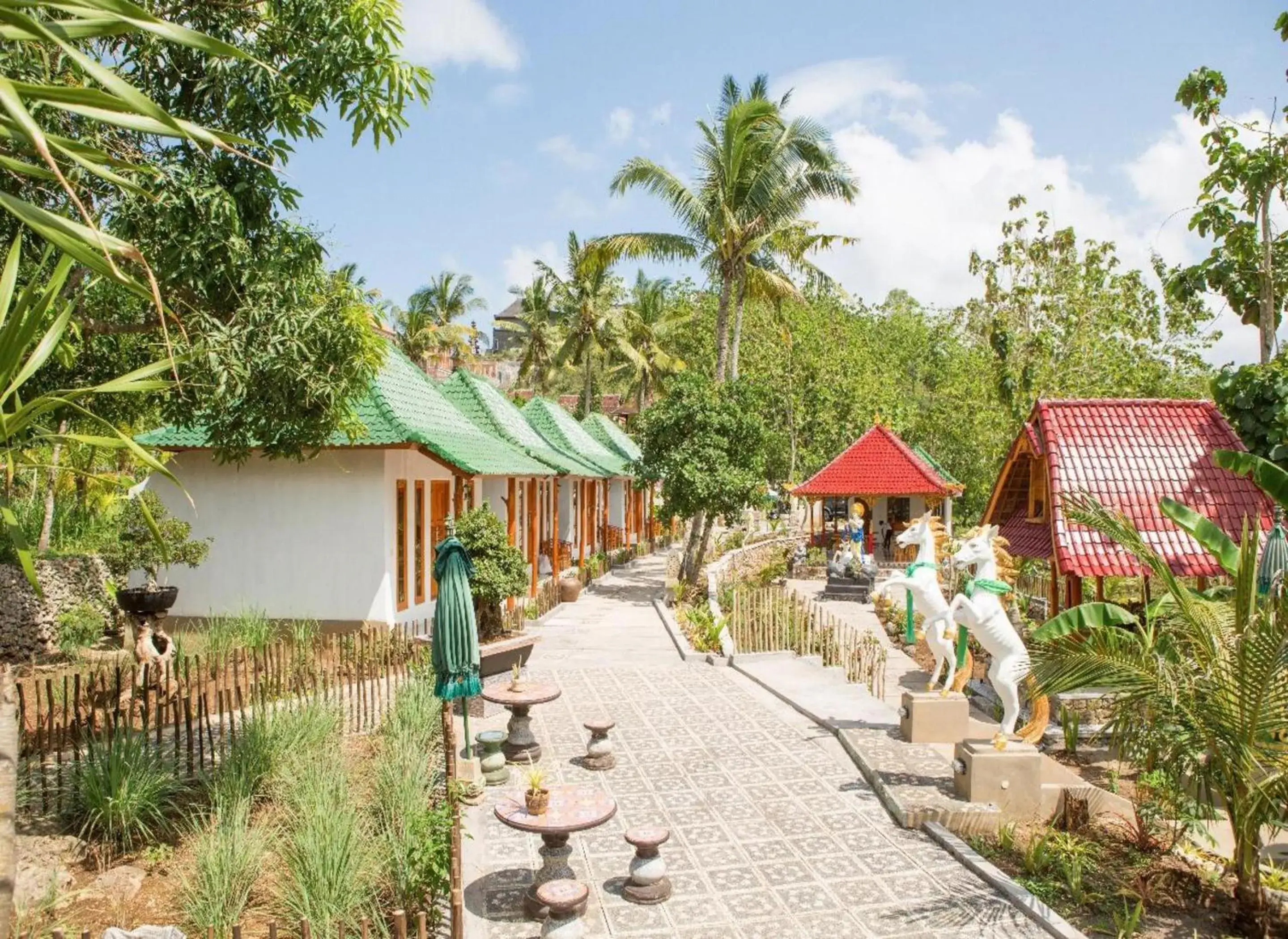 Facade/entrance in Green Kubu Asri Villa Facade/entrance in Green Kubu Asri Villa