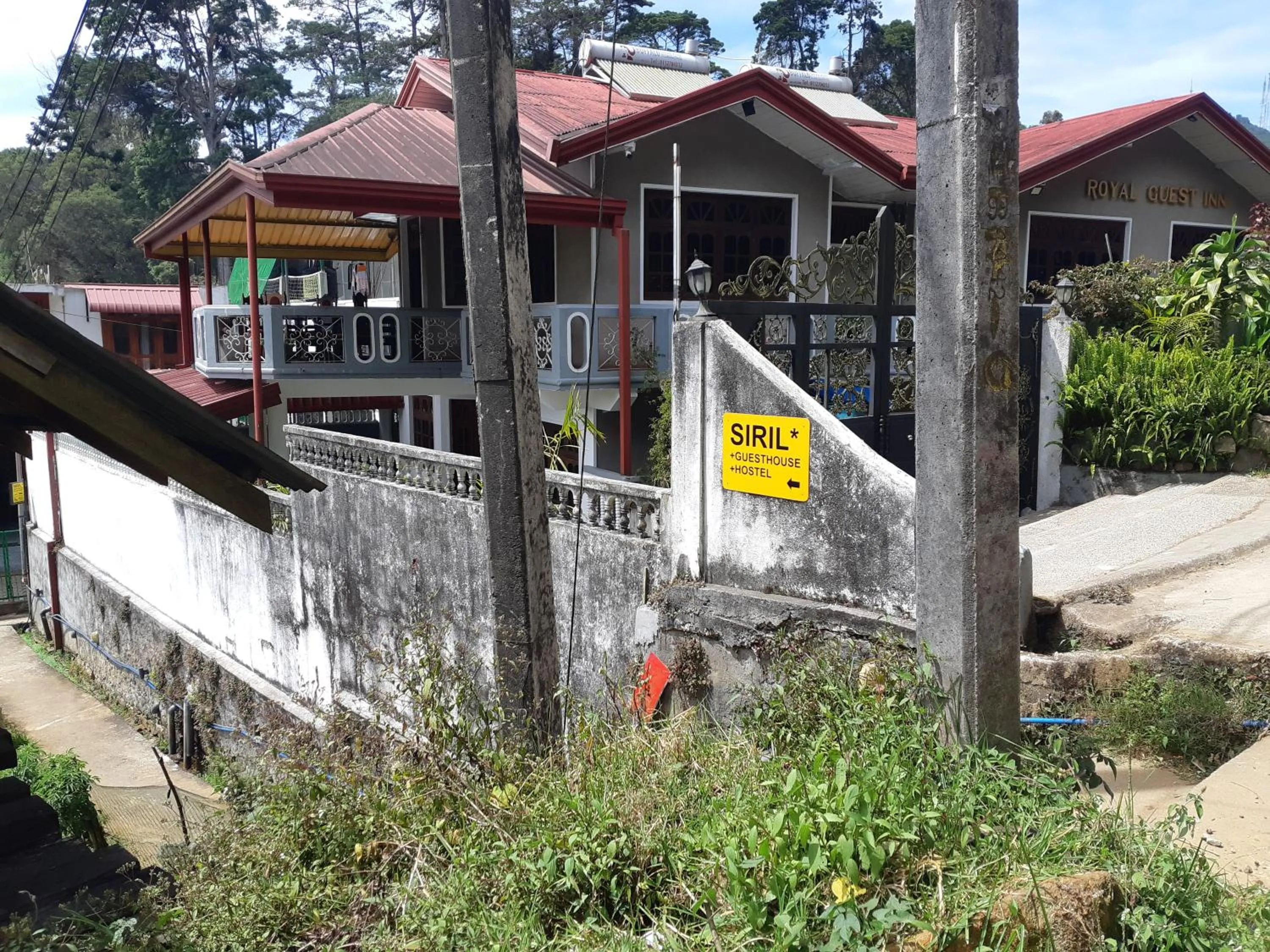 Facade/entrance in Siril Guesthouse Hostel