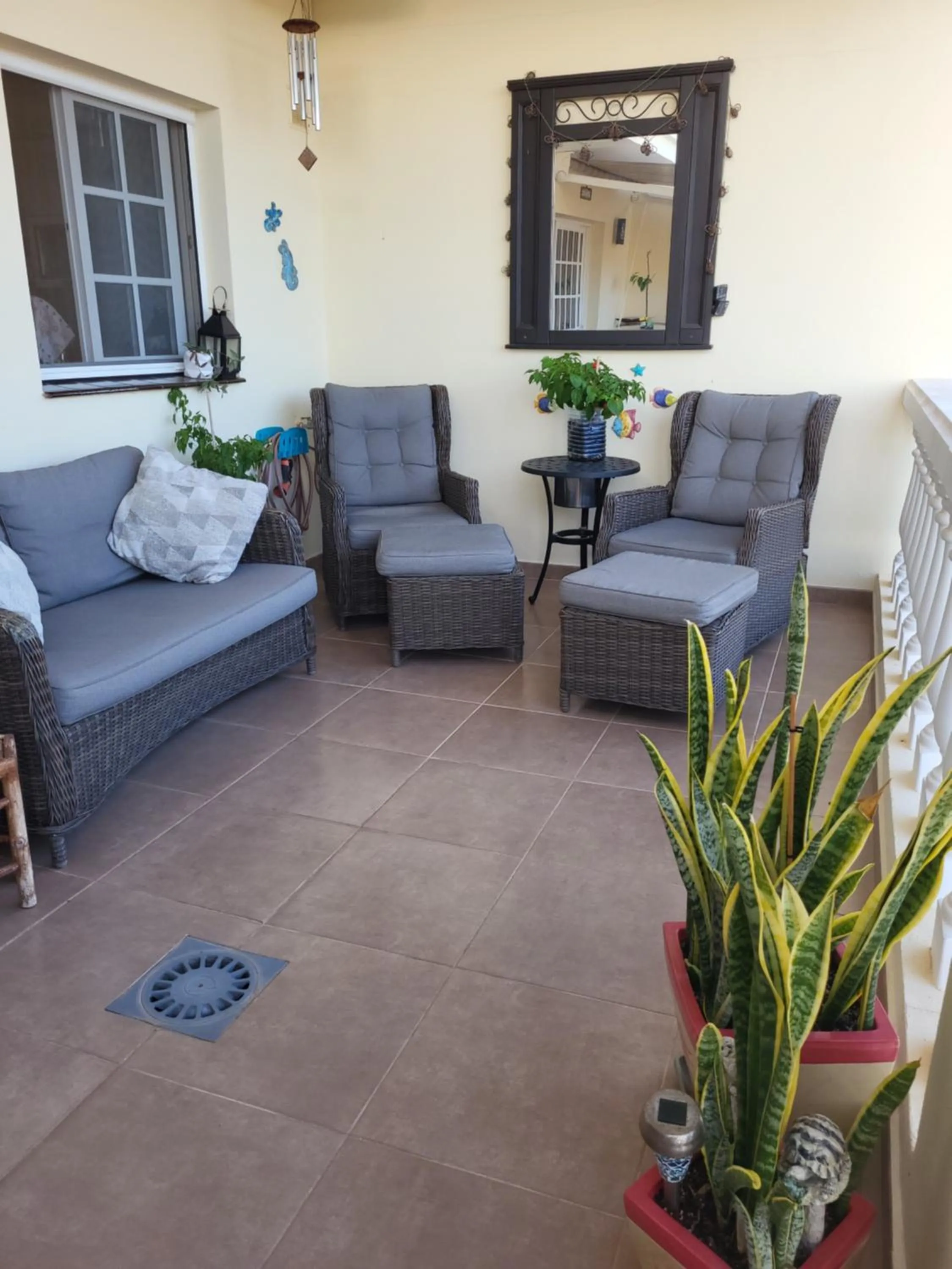 Seating area in Casa Mariposa