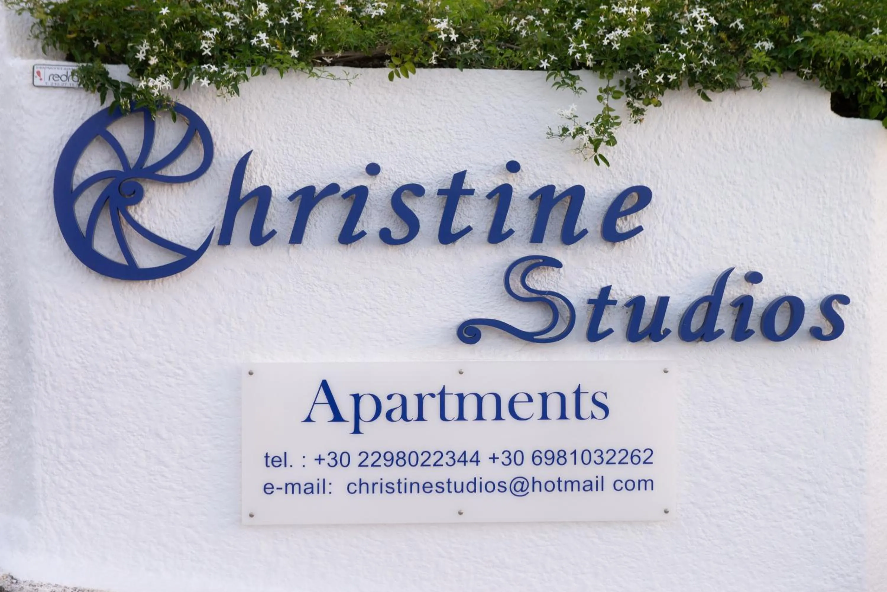 Property logo or sign in Christine Studios
