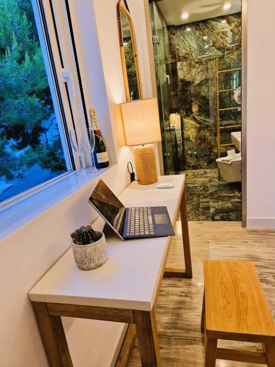Bedroom in Christine Studios