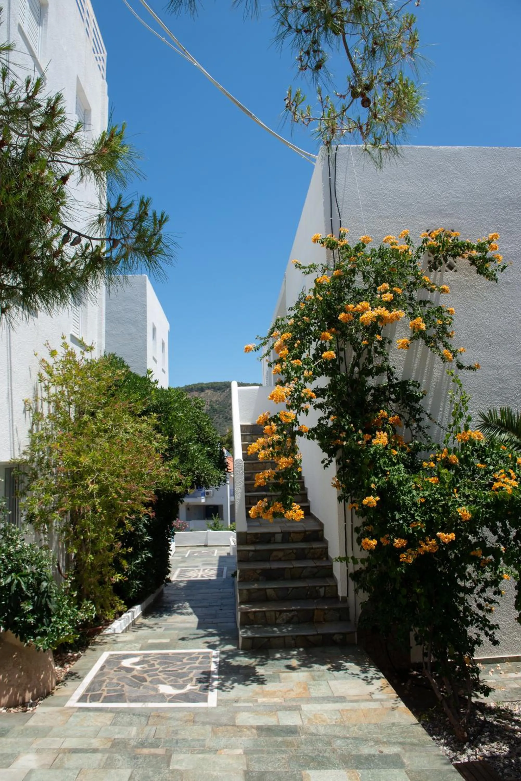 Facade/entrance in Christine Studios
